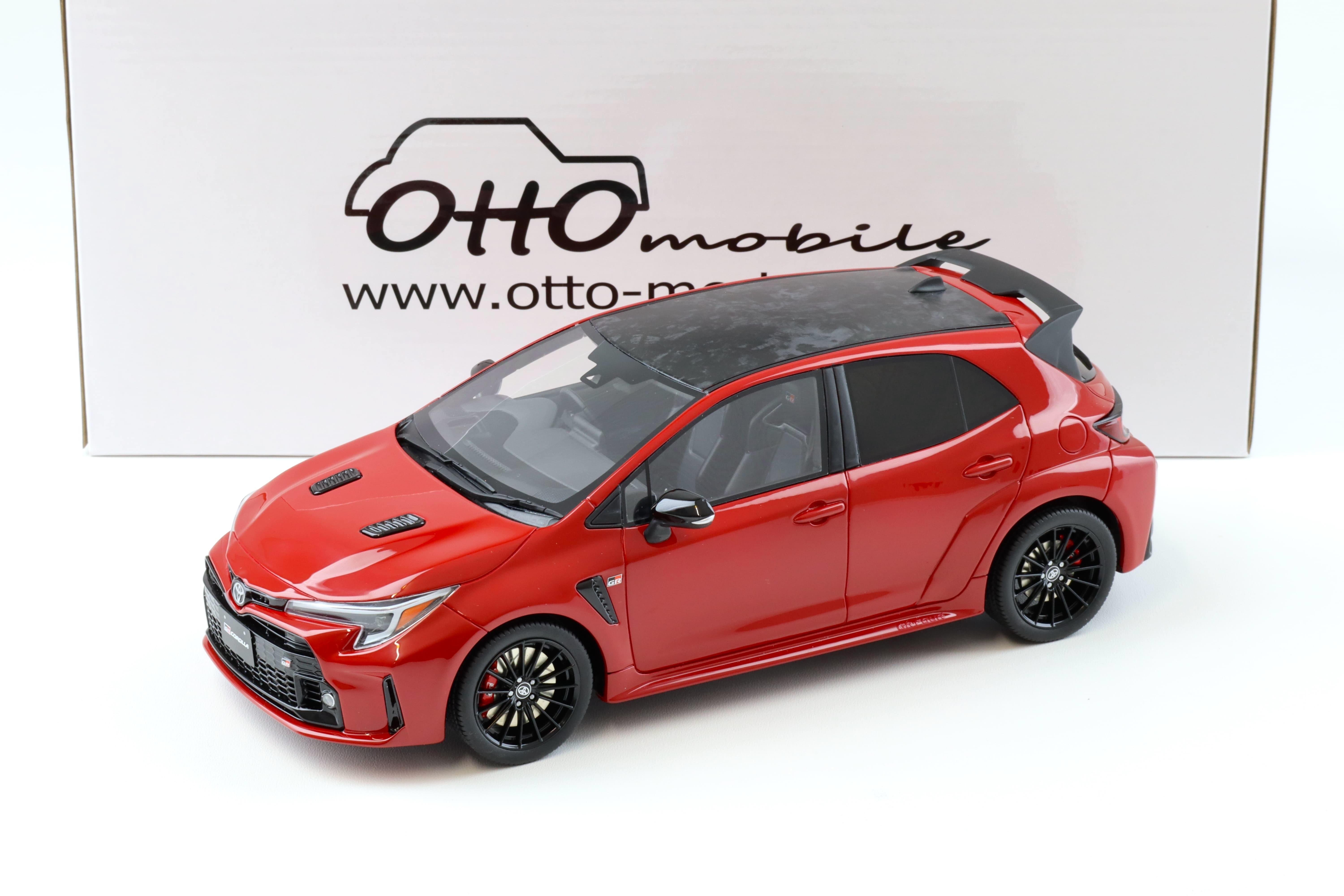 1:18 OTTO mobile OT1072 Toyota Corolla GR Circuit Edition 2022 Supersonic red