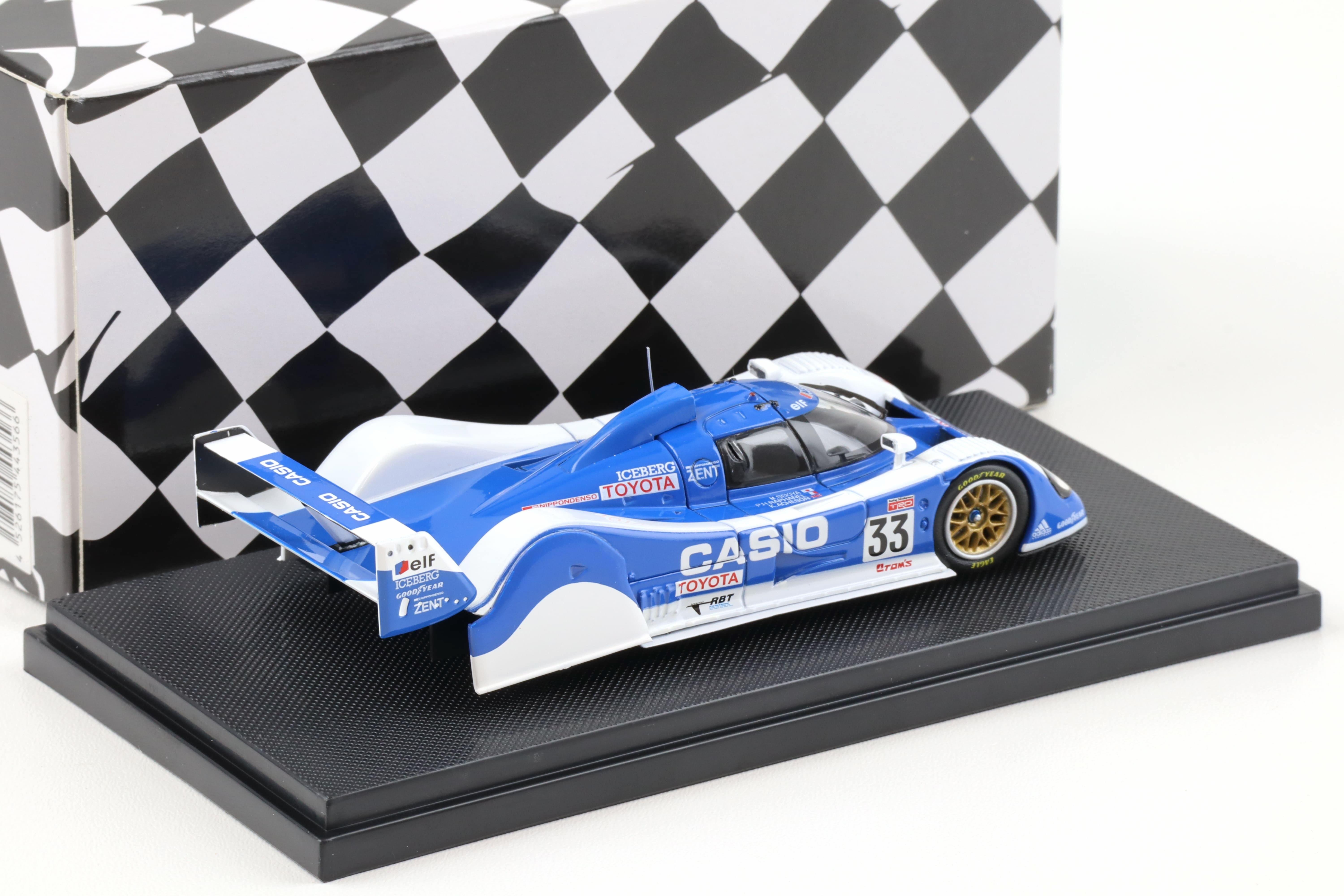 1:43 Ebbro Toyota TS010 CASIO 1992 Sekiya/Raphanel/Acheson #33