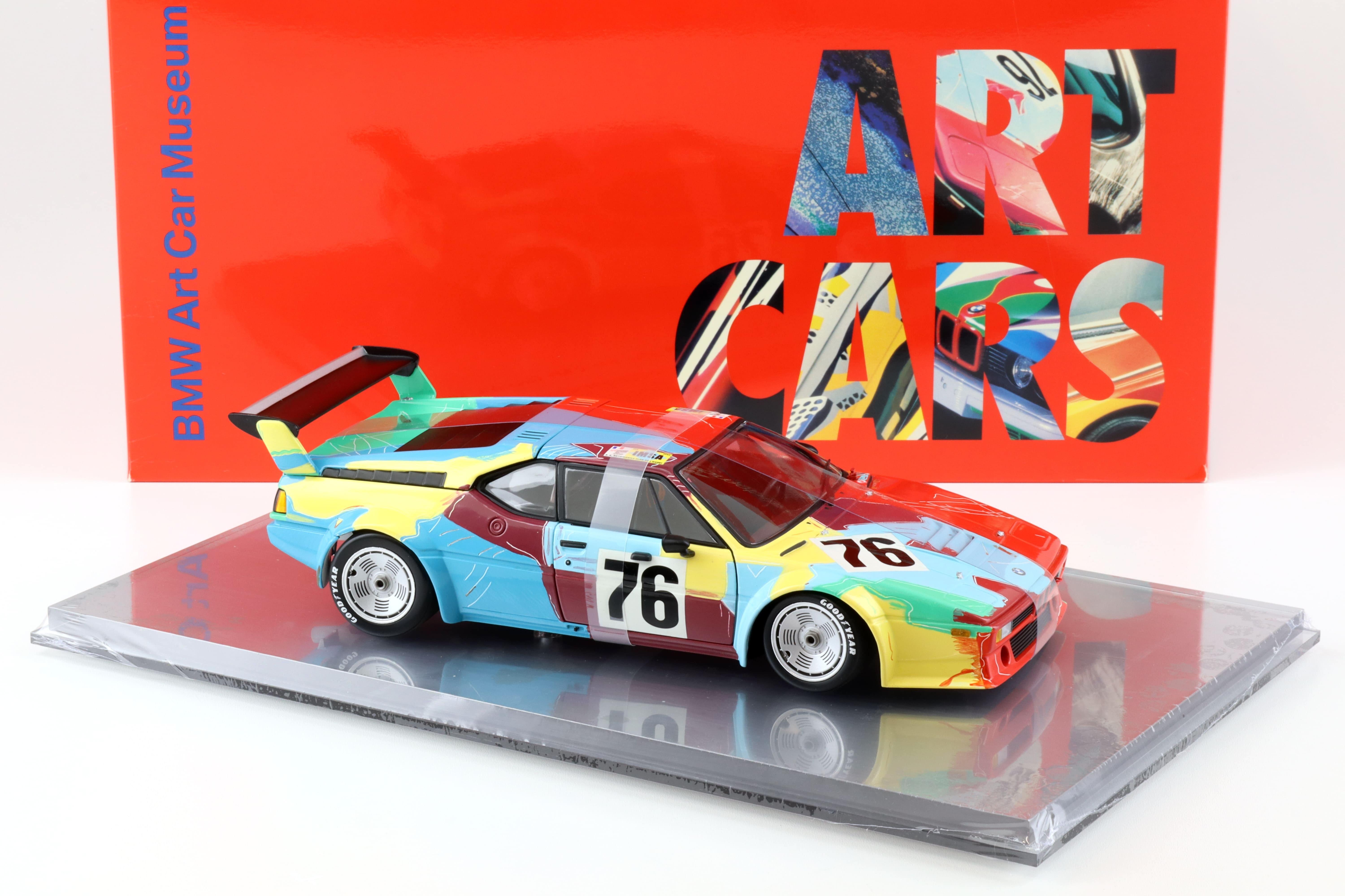 1:18 Minichamps BMW M1 ProCar Andy Warhol ART CAR DEALER VERSION