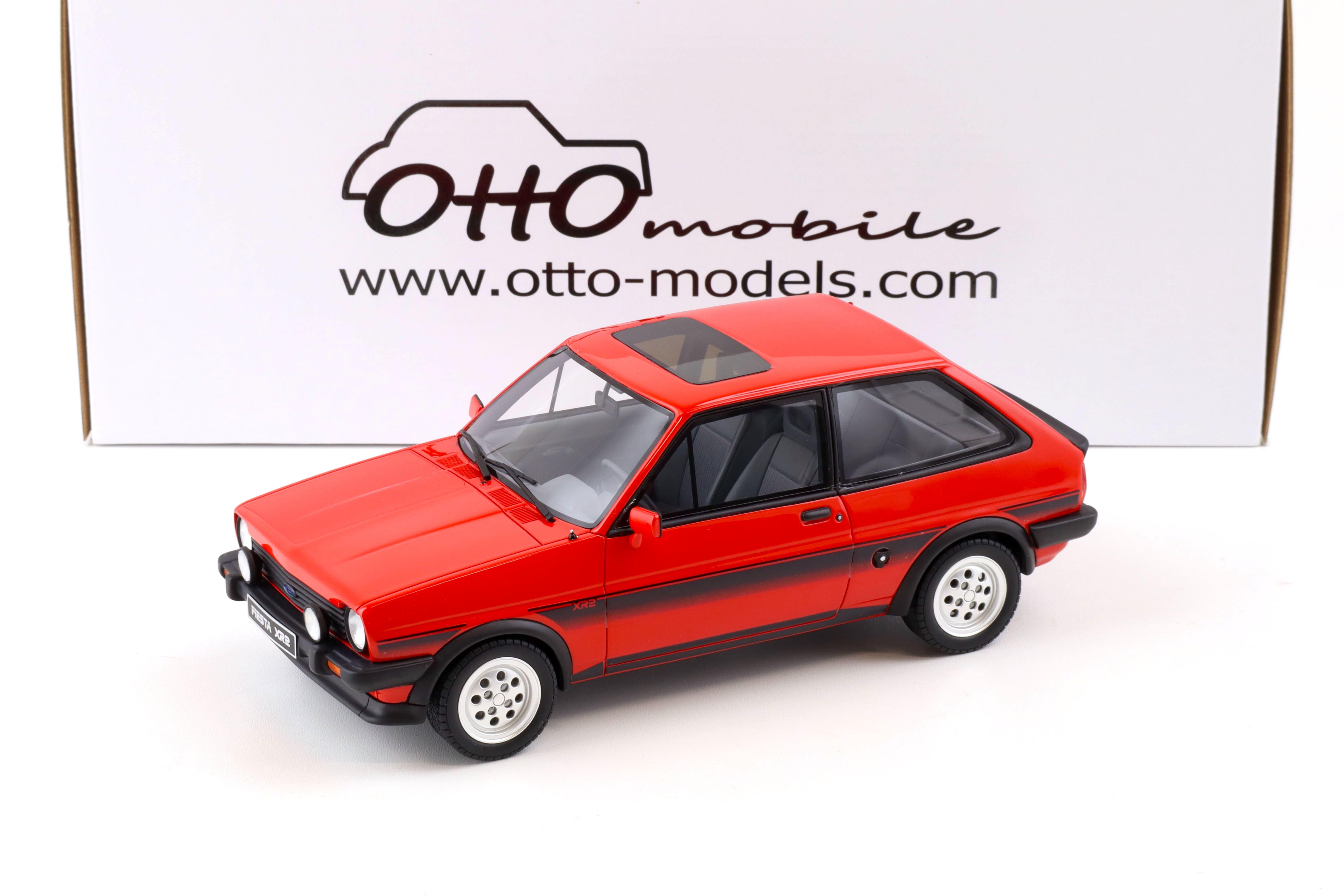 1:18 OTTO mobile OT848 Ford Fiesta XR2 MK1 red 1981