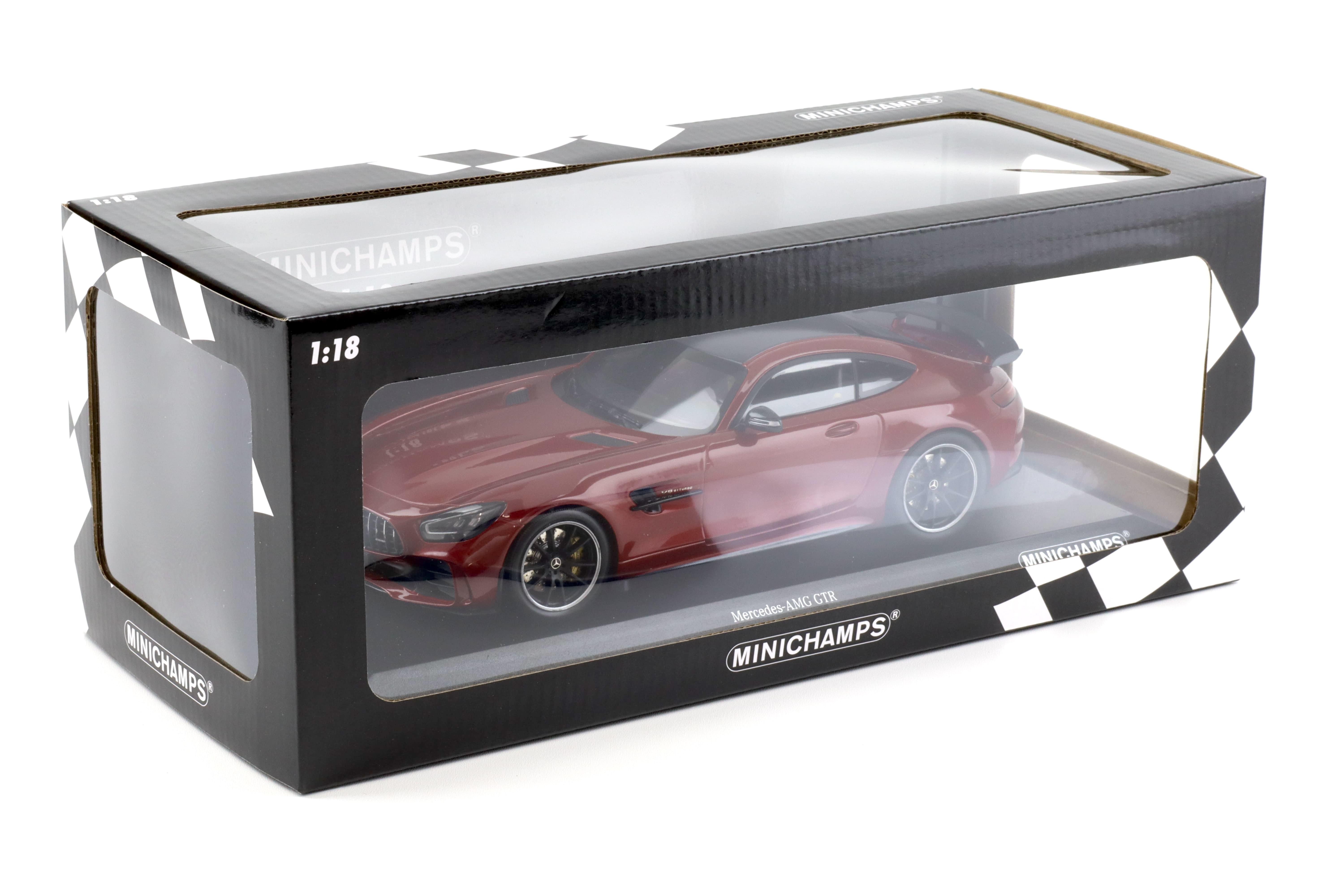 1:18 Minichamps Mercedes AMG GT-R Coupe 2021 red metallic