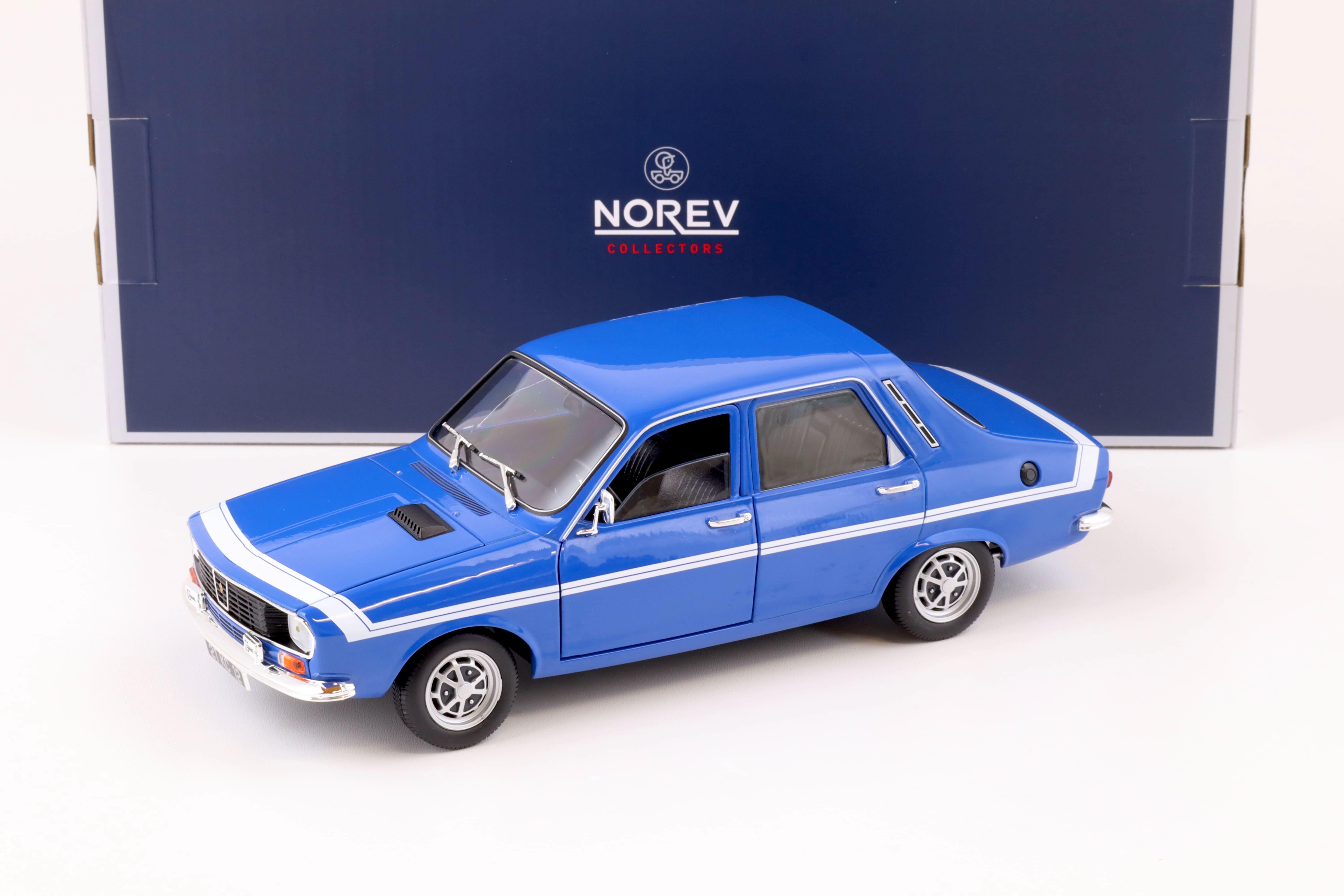 1:18 Norev Renault 12 Gordini 1971 Bleu-de-France