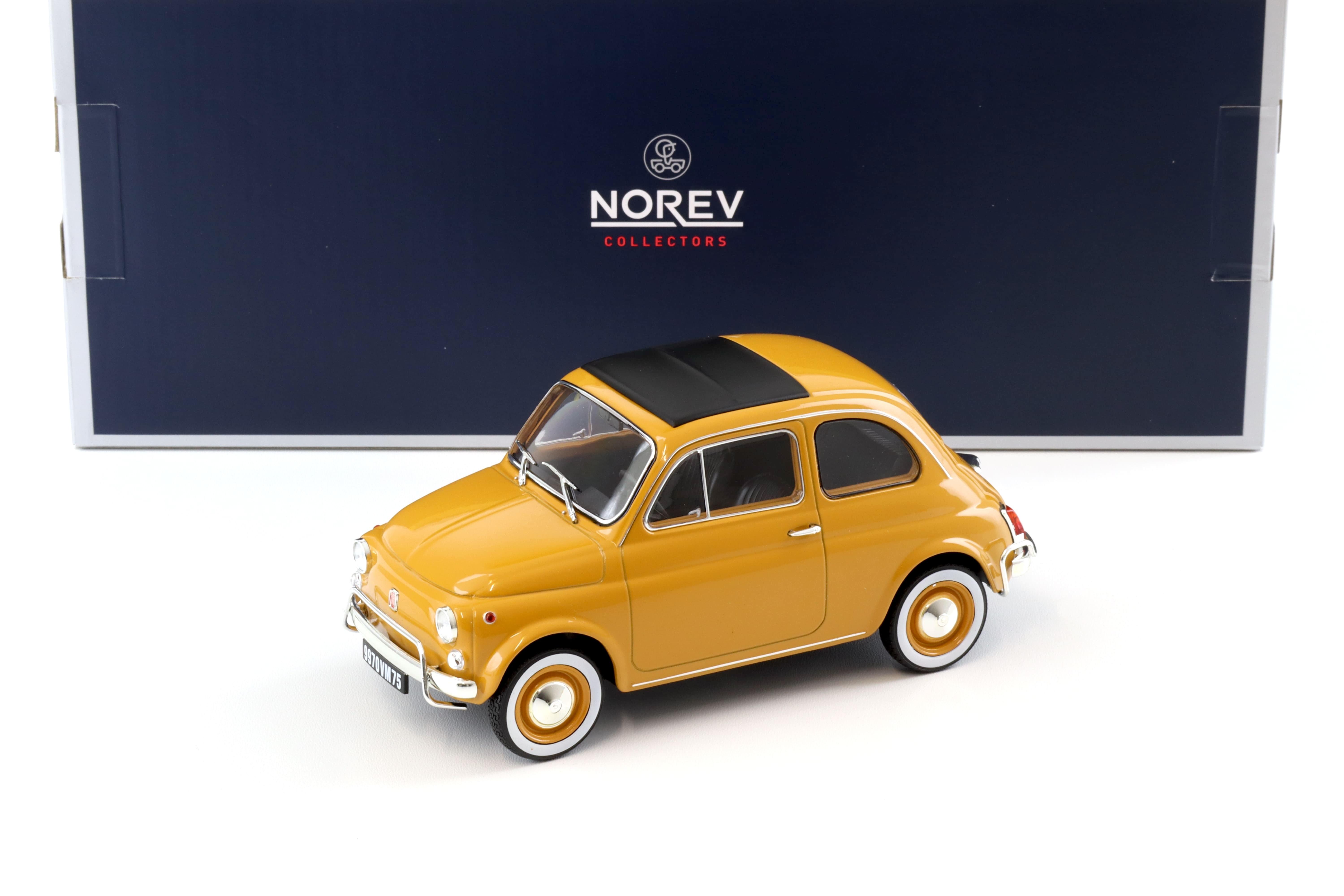 1:18 Norev Fiat 500 L Positano yellow 1968