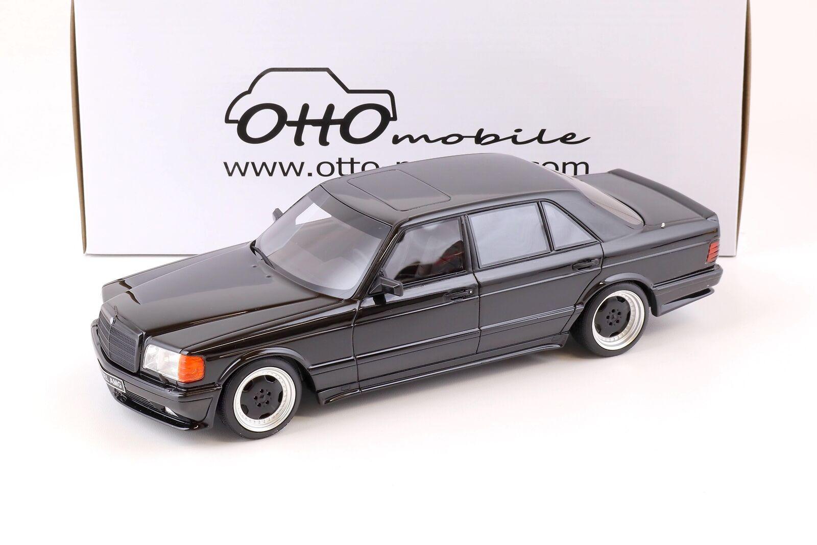 1:18 OTTO mobile OT297 Mercedes-Benz S-CLASS 560SEL AMG (W126) black 1990
