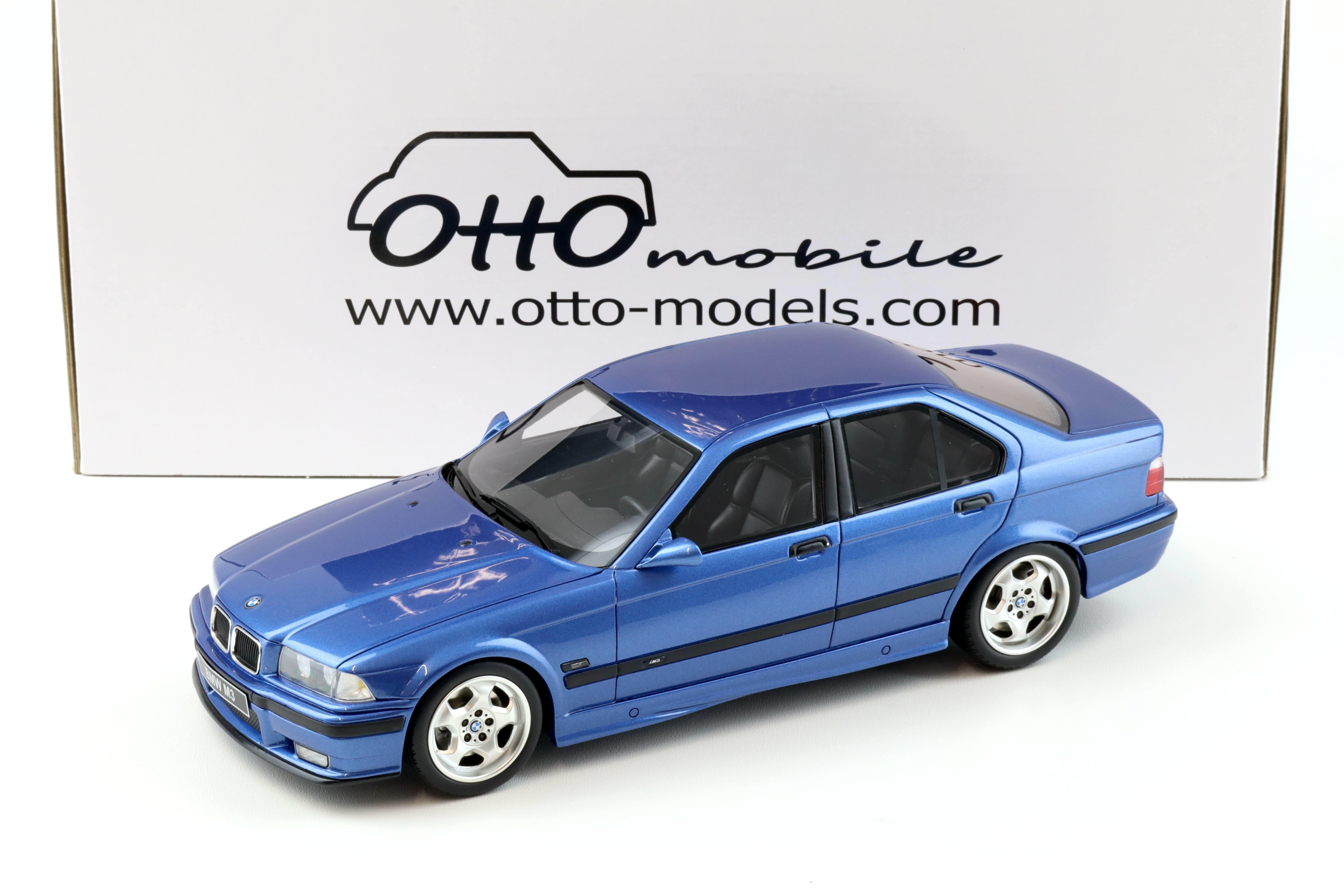 1:18 OTTO mobile OT1082 BMW M3 E36 Limousine Estoril blue 1995