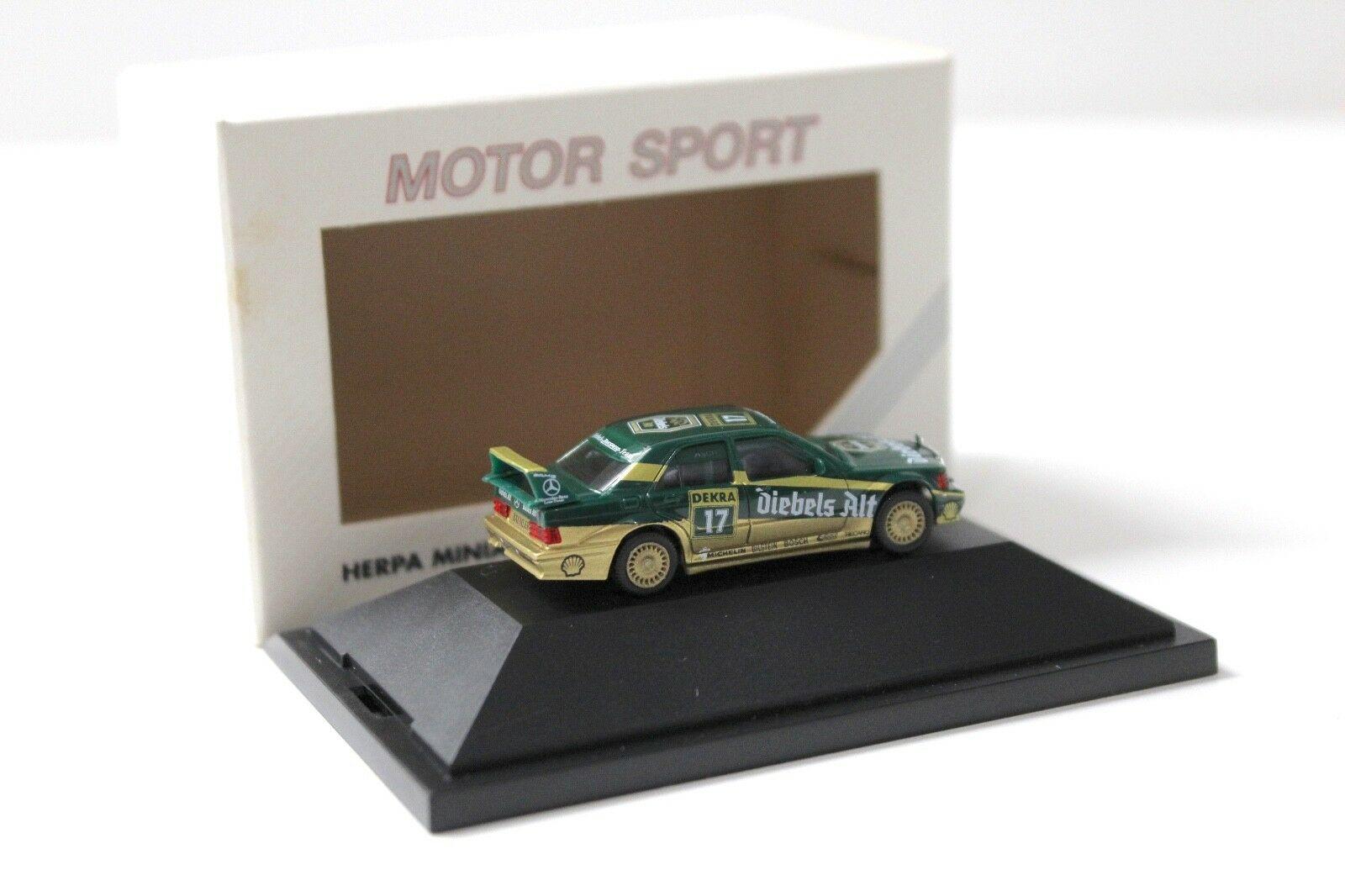 1:87 Herpa ZAKSPEED AMG Mercedes 190E Diebels #17