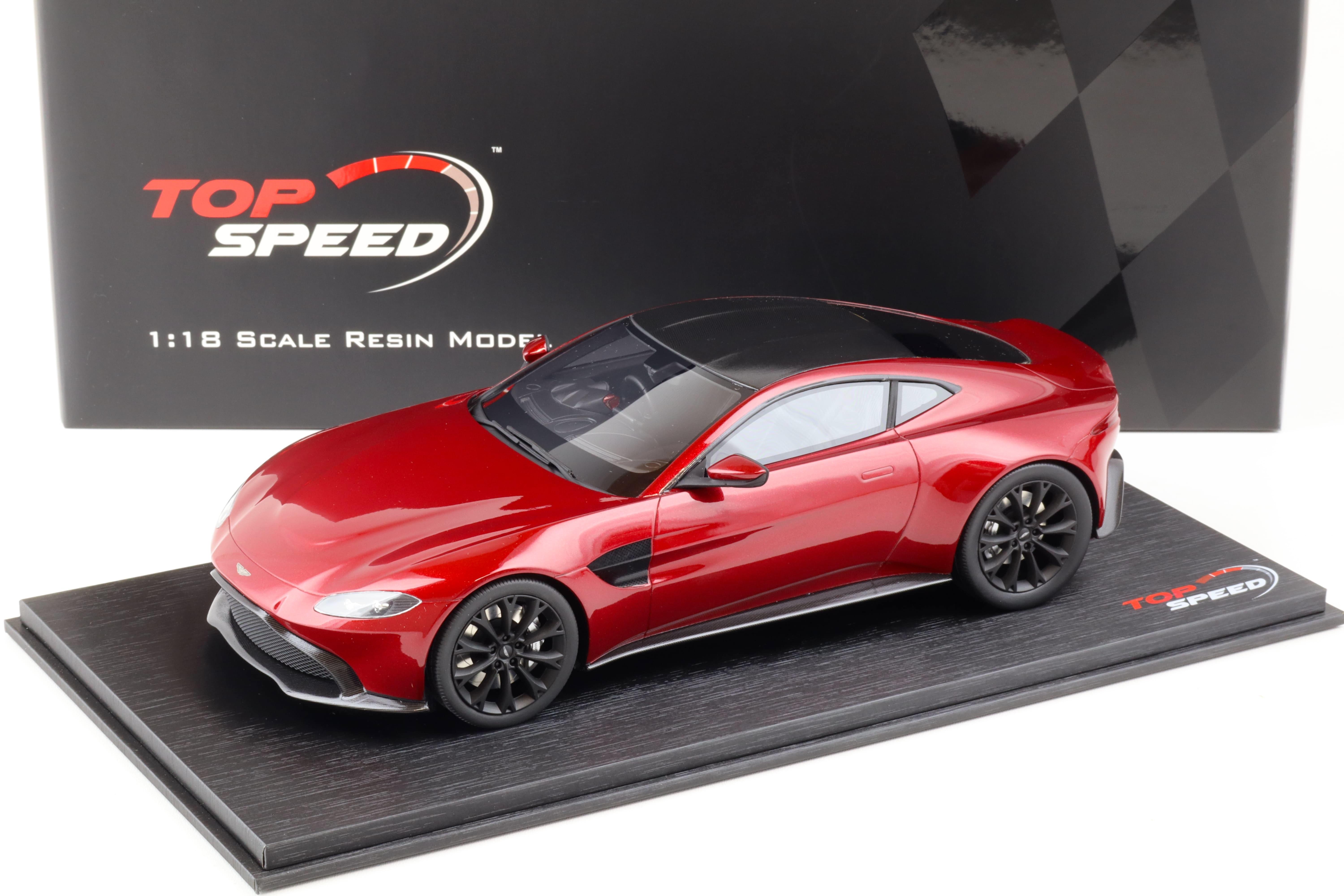 1:18 Top Speed 2018 Aston Martin Vantage Coupe Hyper red TS0184