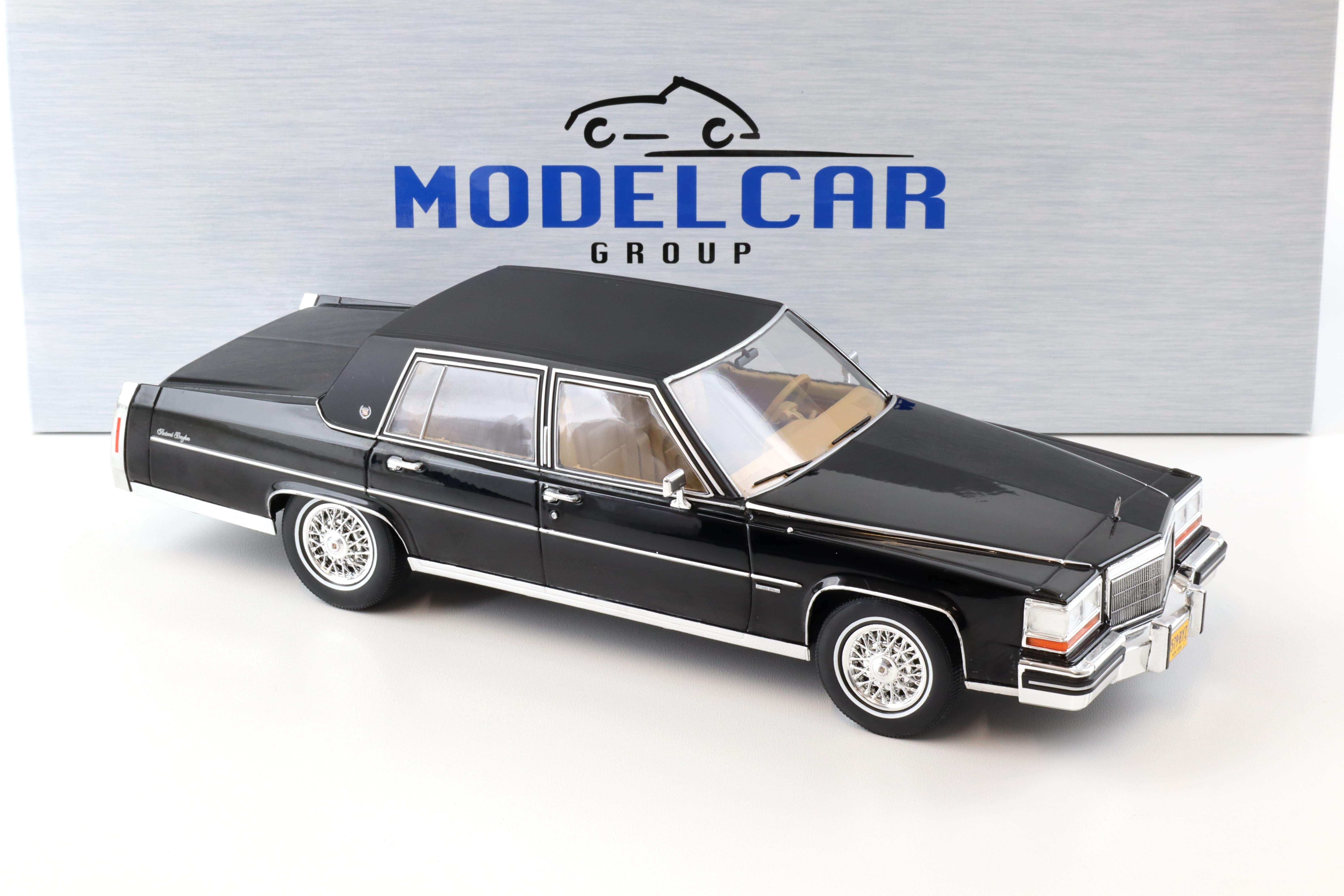 1:18 MCG 1982 Cadillac Fleetwood Brougham black