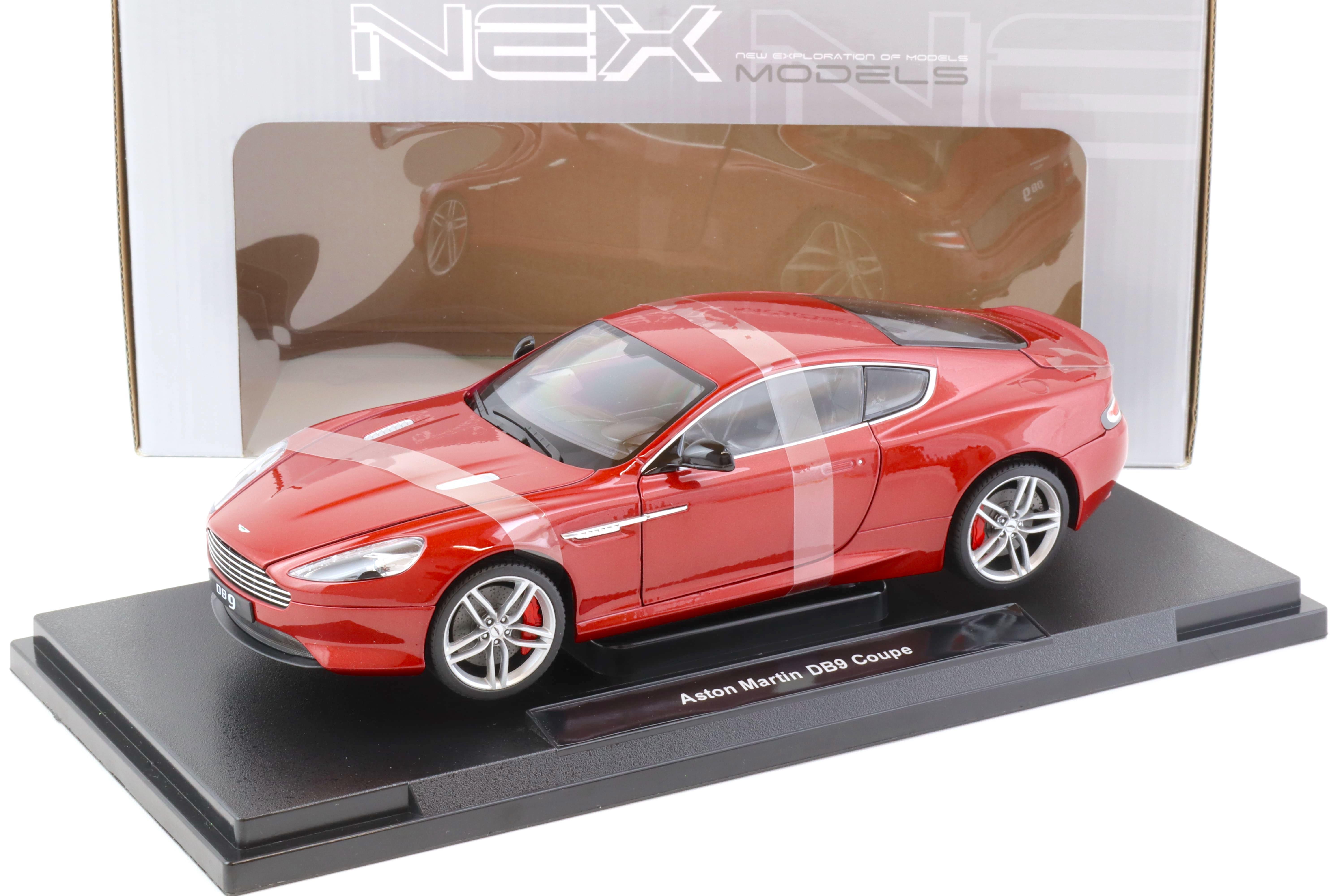 1:18 Welly NEX Aston Martin DB9 Coupe red metallic