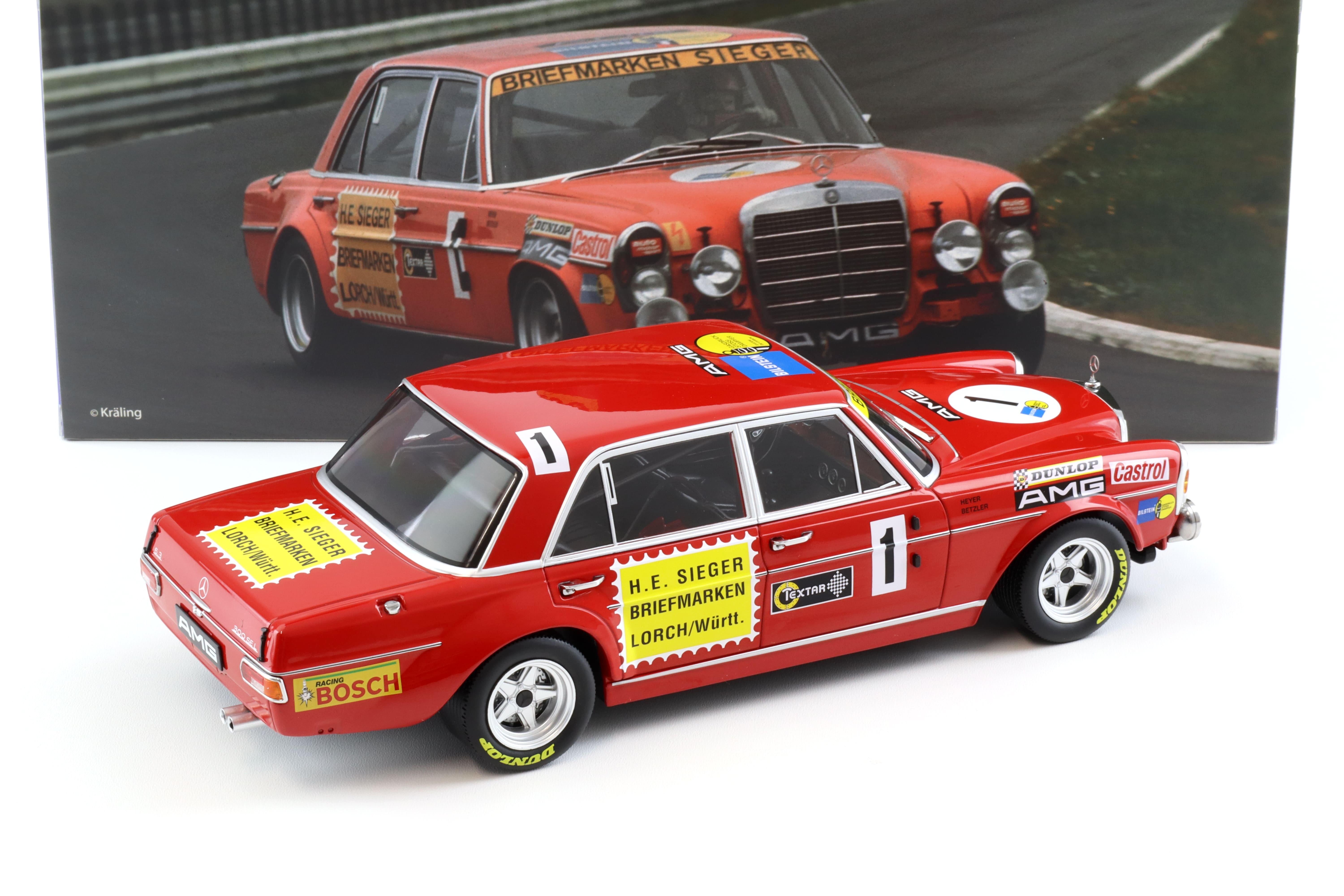 1:18 WERK83 Mercedes AMG 300 SEL 6.8 #1 Heyer/ Betzler 24h Nürburgring 1972