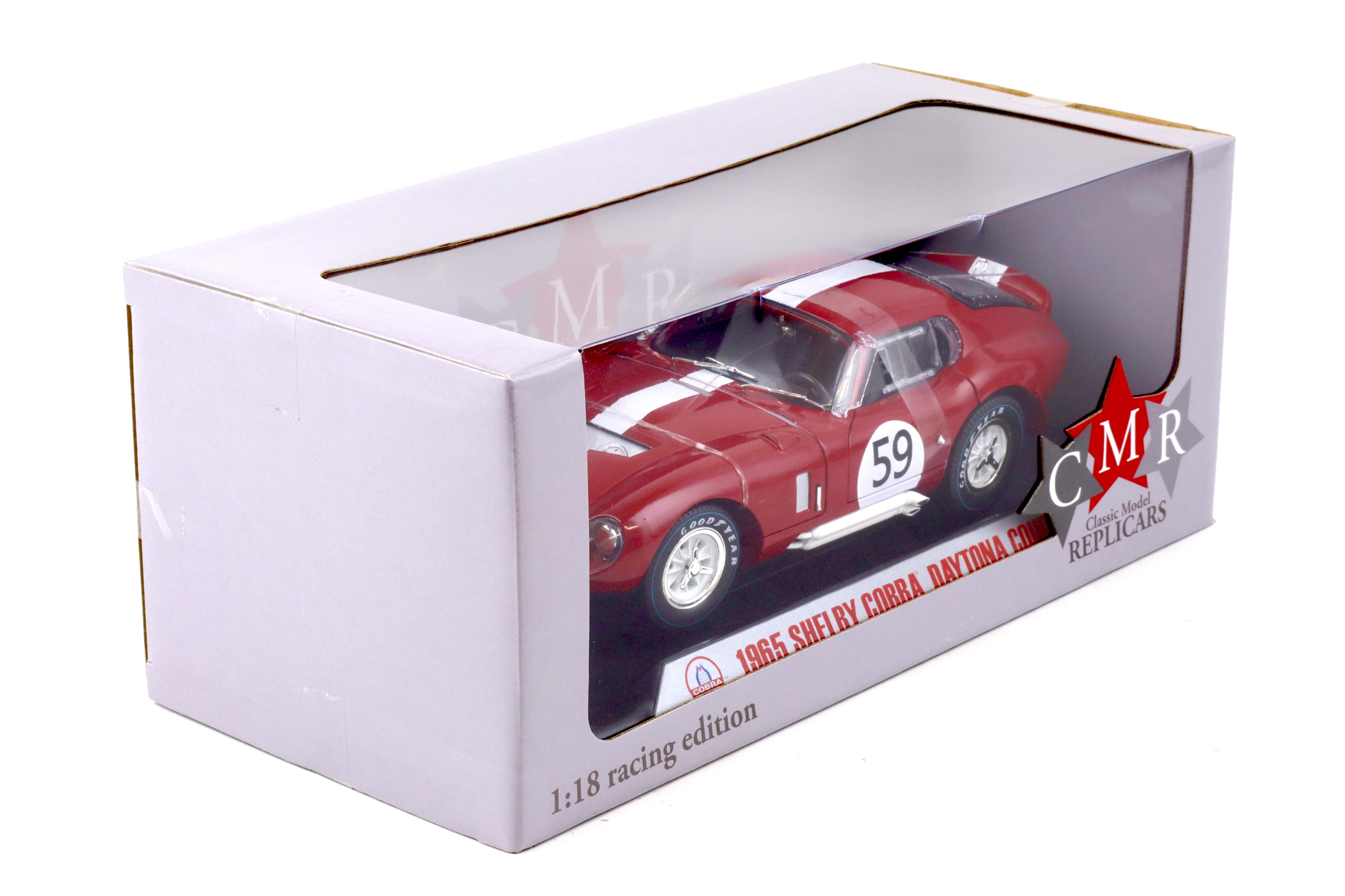 1:18 CMR Shelby Cobra Daytona Coupe 24h Le Mans 1965 #59 red CMR112