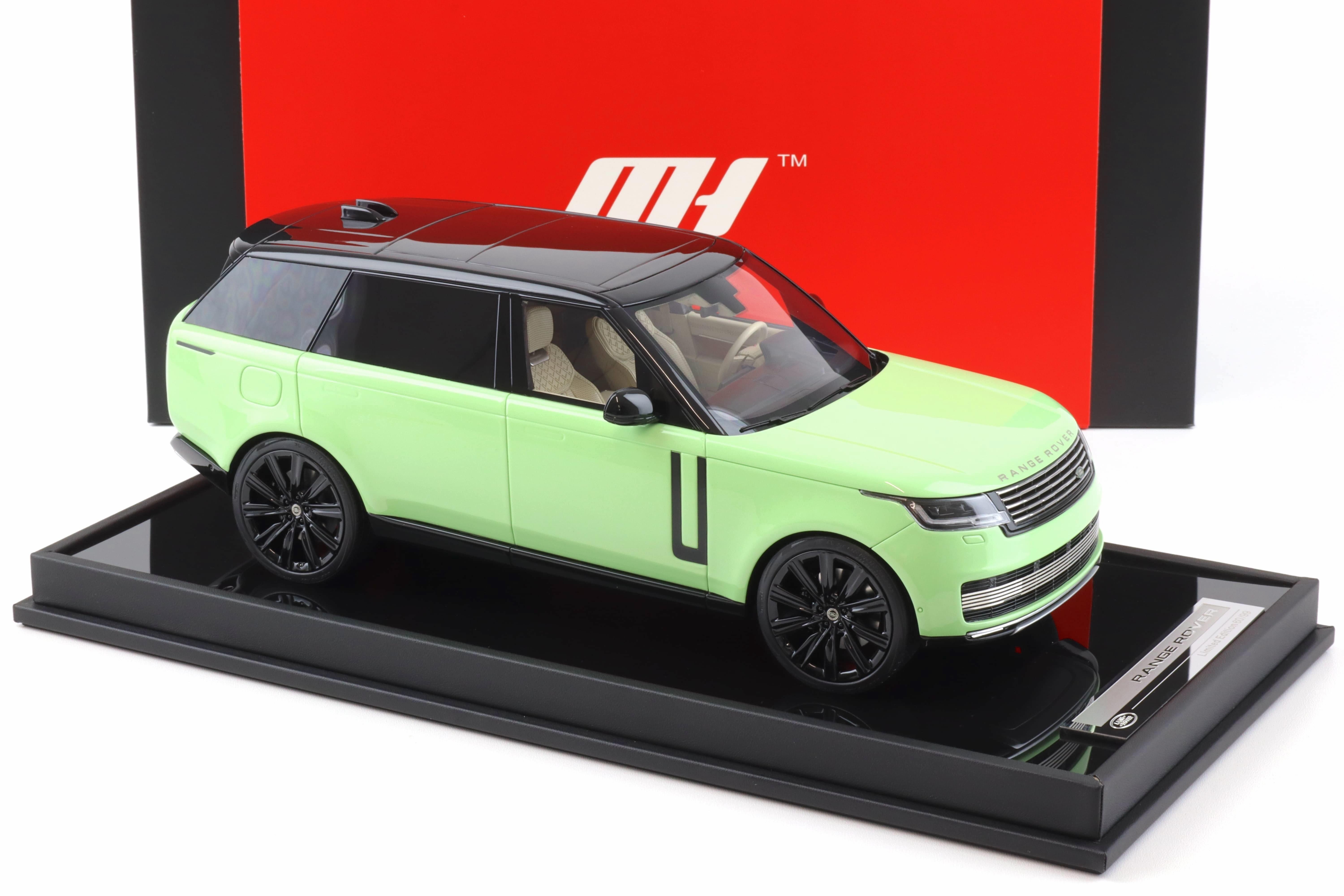 1:18 Motorhelix LCD Range Rover Autobiography 2023 light green MH026LG