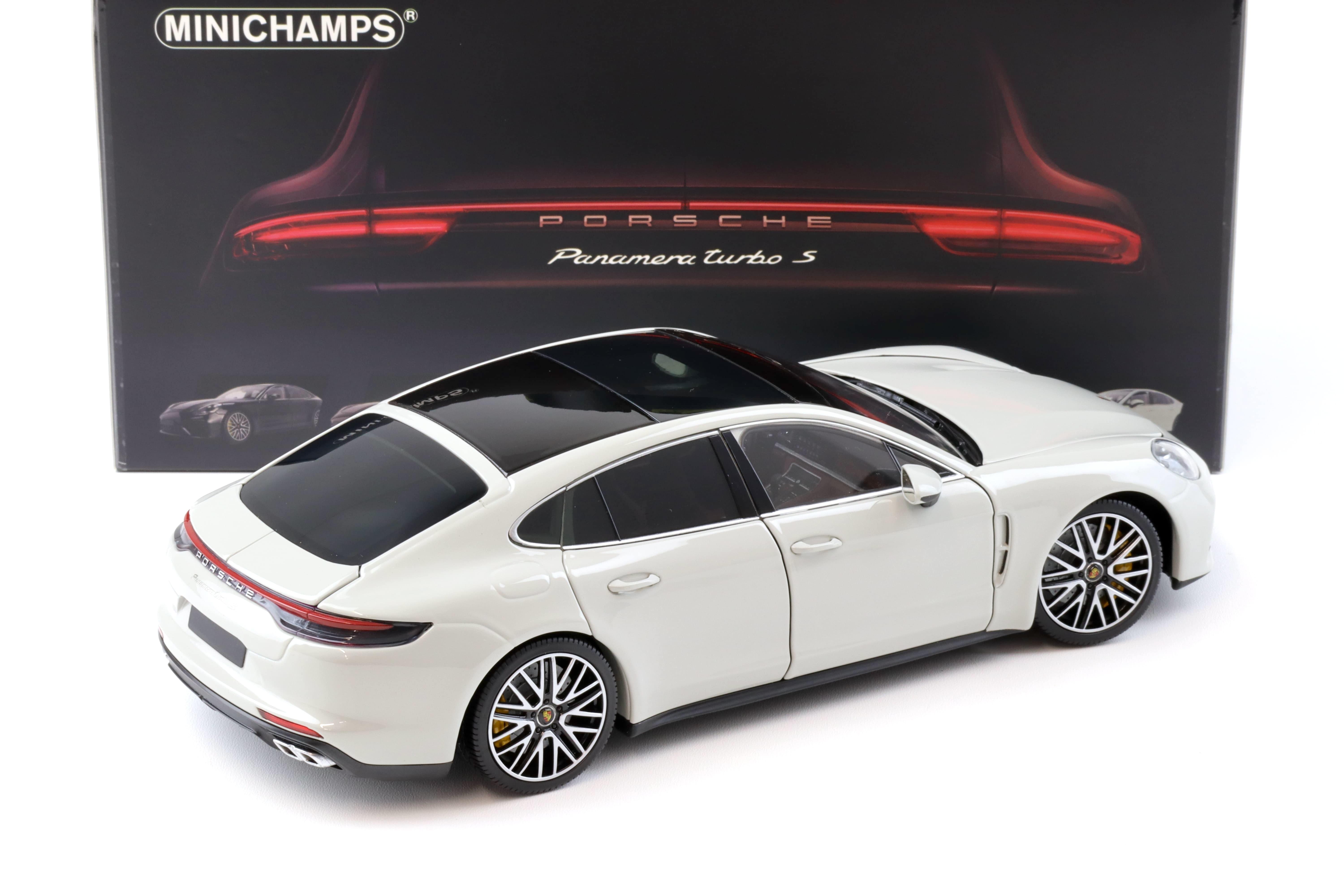 1:18 Minichamps Porsche Panamera Turbo S 2020 Chalk grey