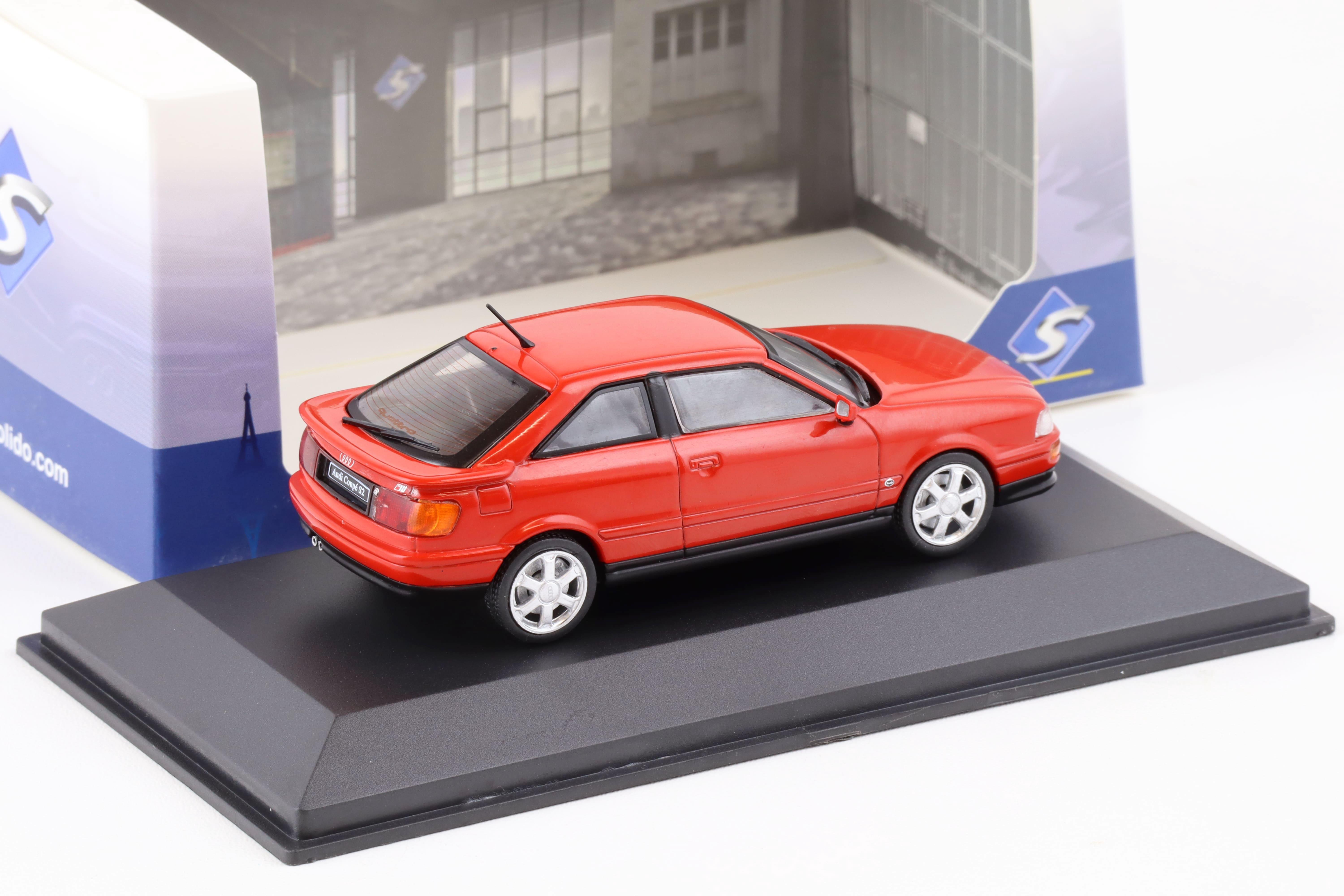 1:43 Solido Audi S2 Coupe red 1992