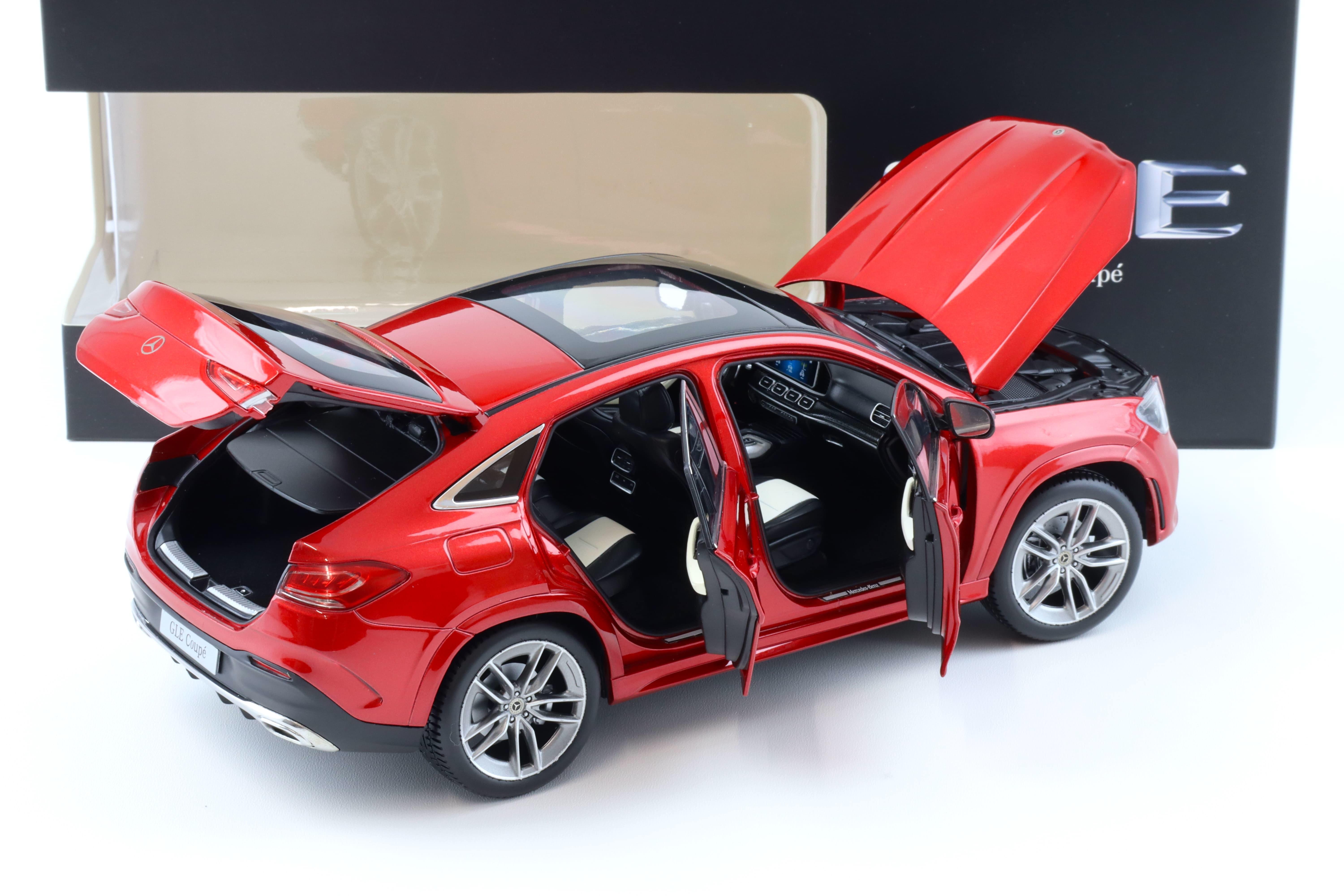 1:18 iScale Mercedes GLE Coupe C167 AMG Line designo hyacinth red metallic DEALER VERSION