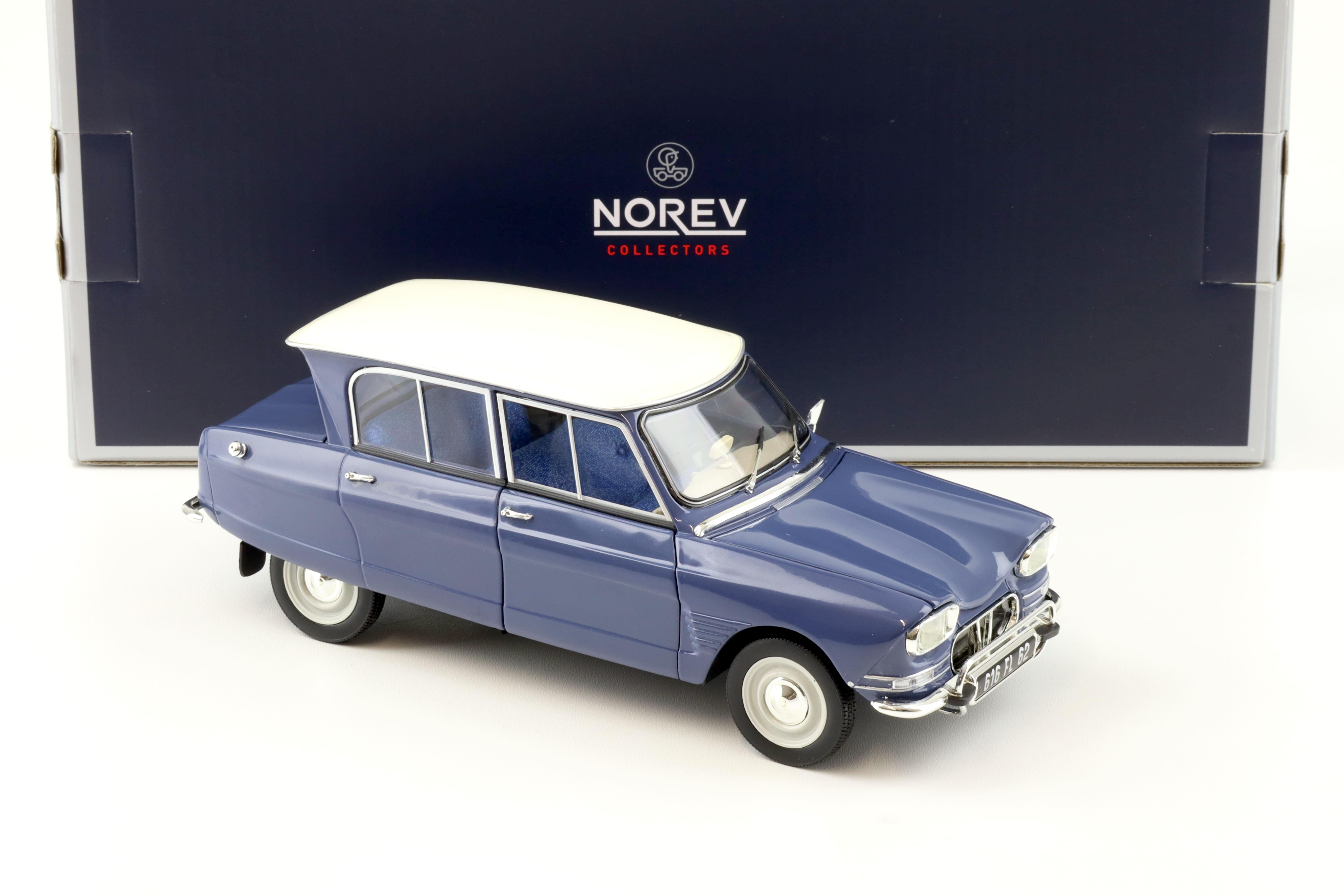 1:18 Norev Citroen Ami 6 - 1965 Ardoise blue 181537