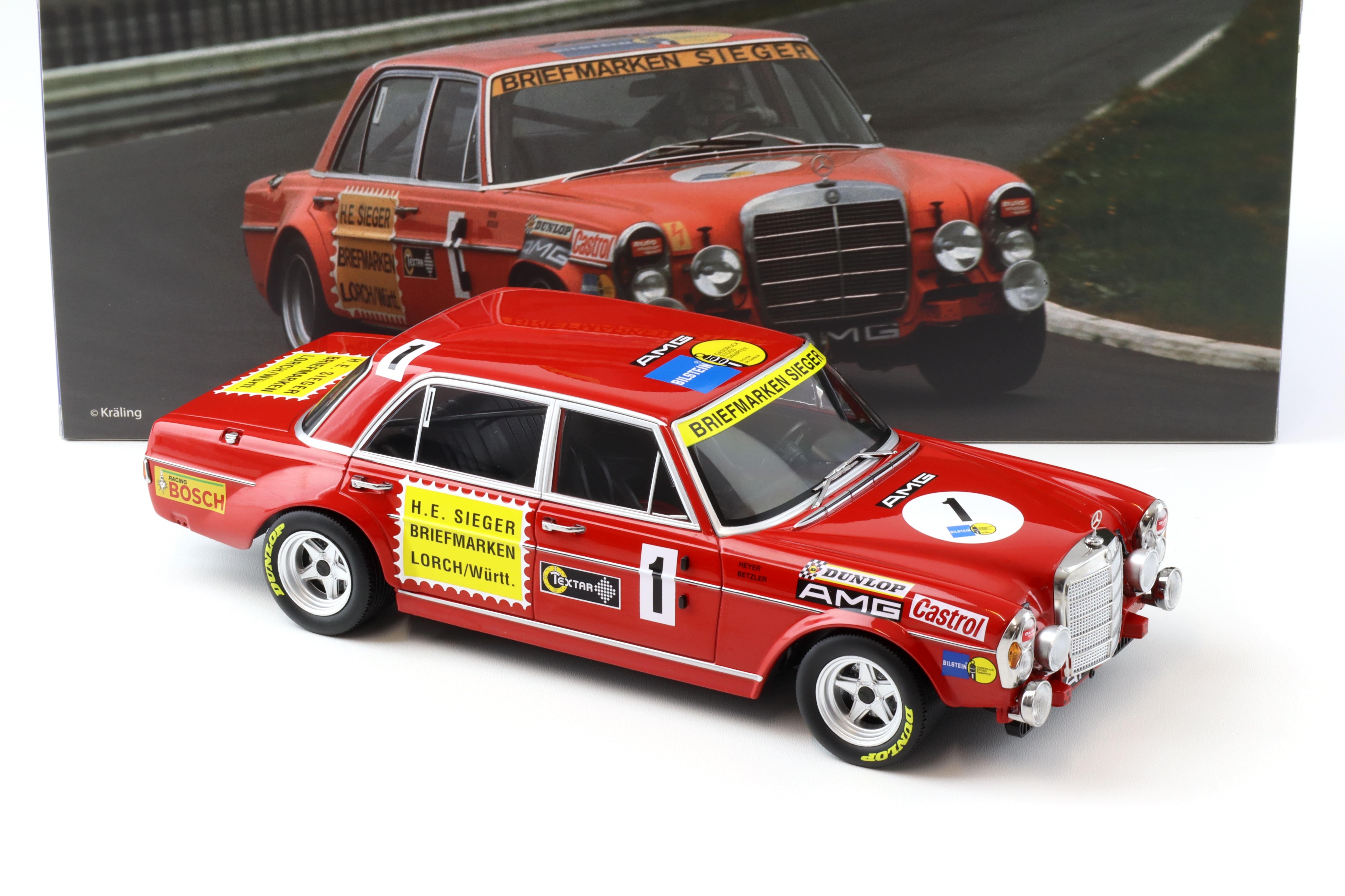 1:18 WERK83 Mercedes AMG 300 SEL 6.8 #1 Heyer/ Betzler 24h Nürburgring 1972