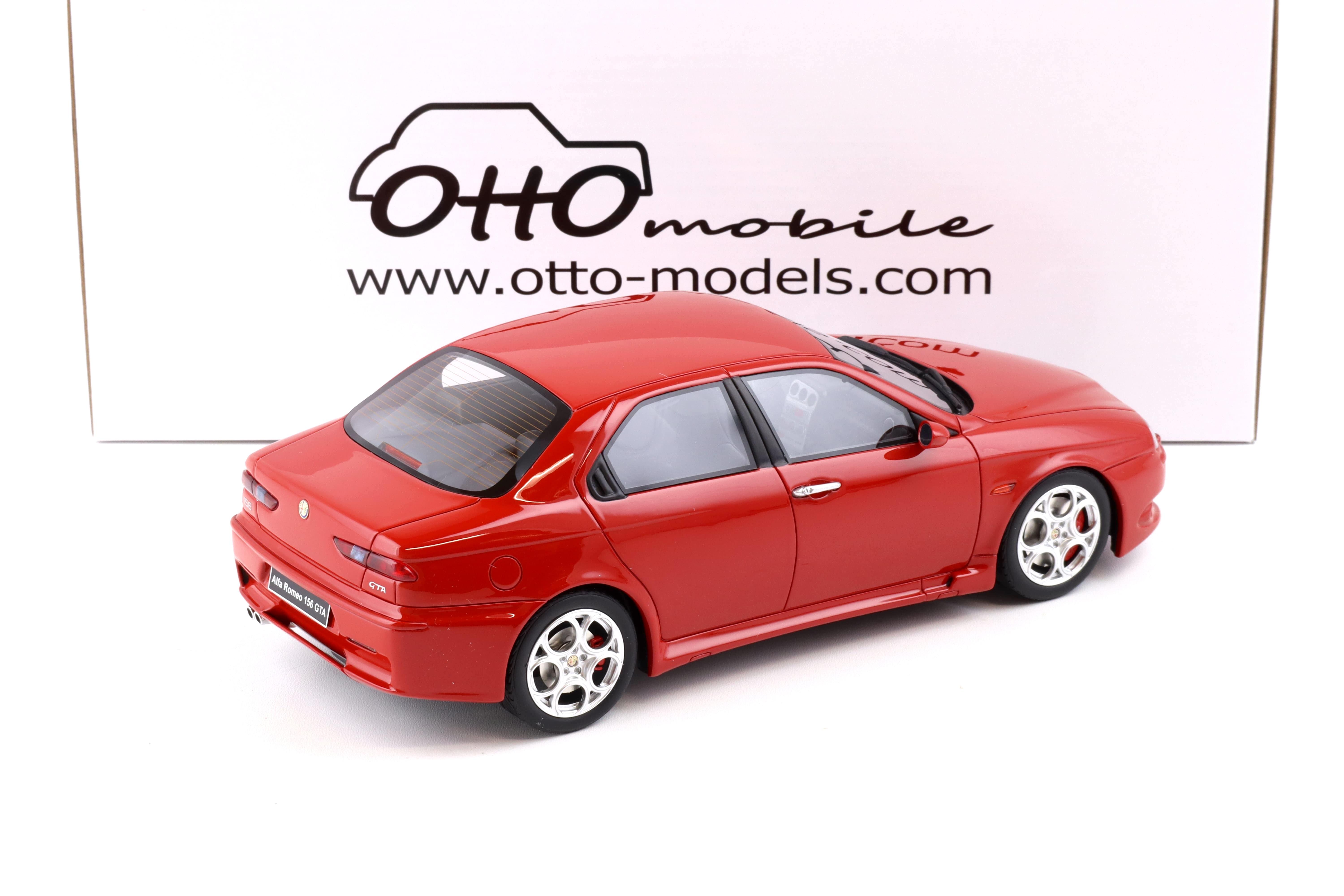 1:18 OTTO mobile OT1017 Alfa Romeo 156 GTA Sedan red 2002