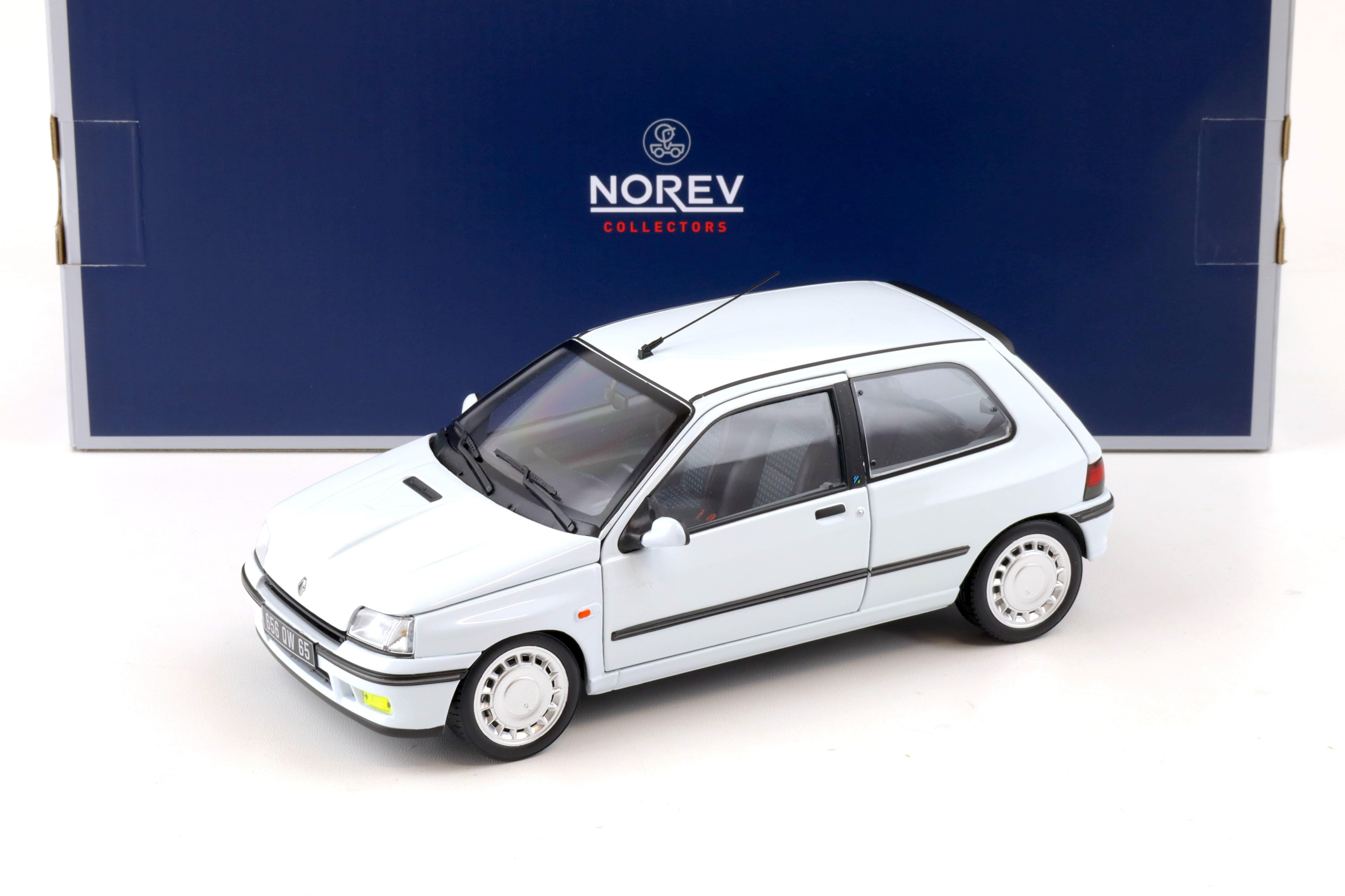 1:18 Norev Renault Clio 16S Glacier white 1991