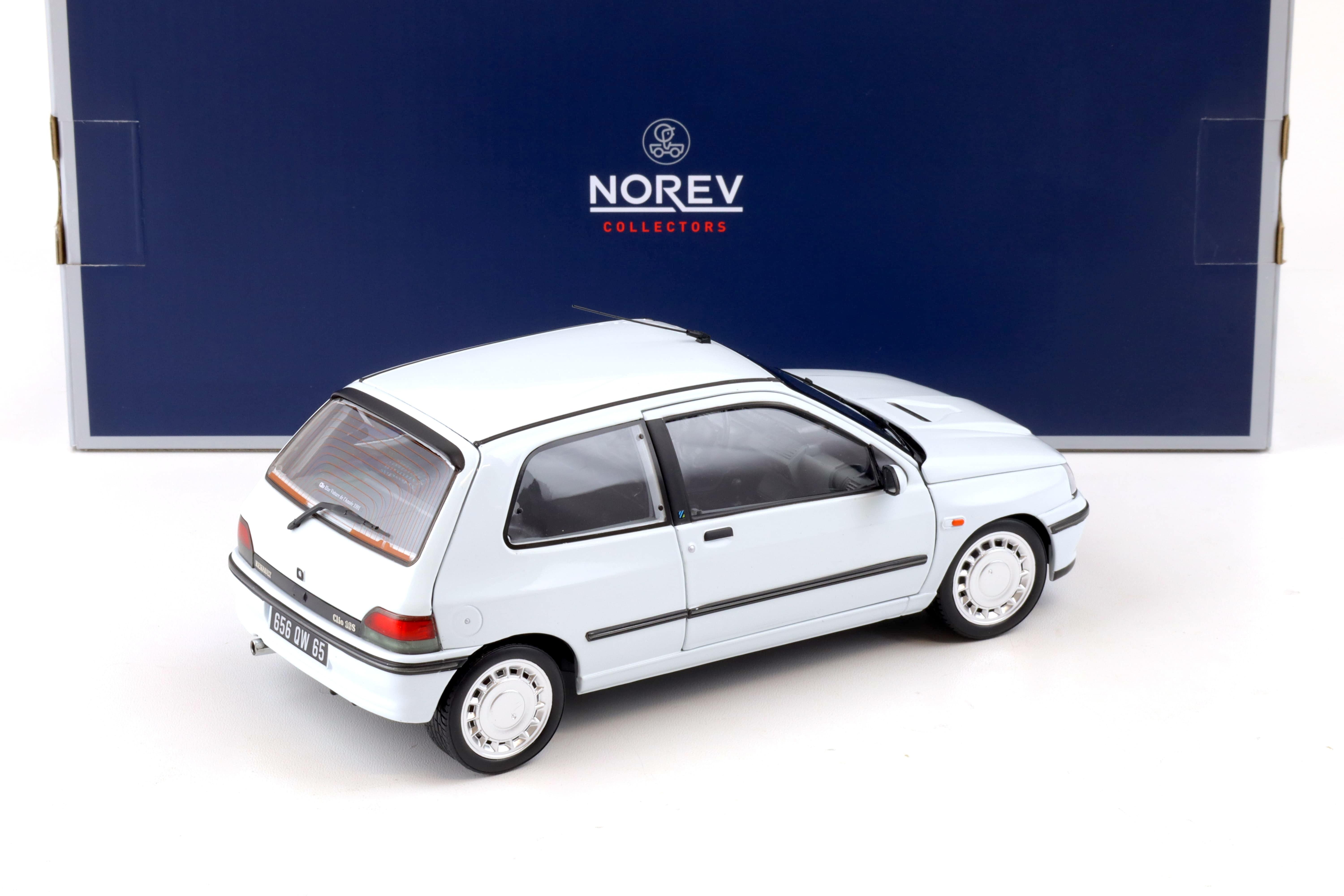 1:18 Norev Renault Clio 16S Glacier white 1991