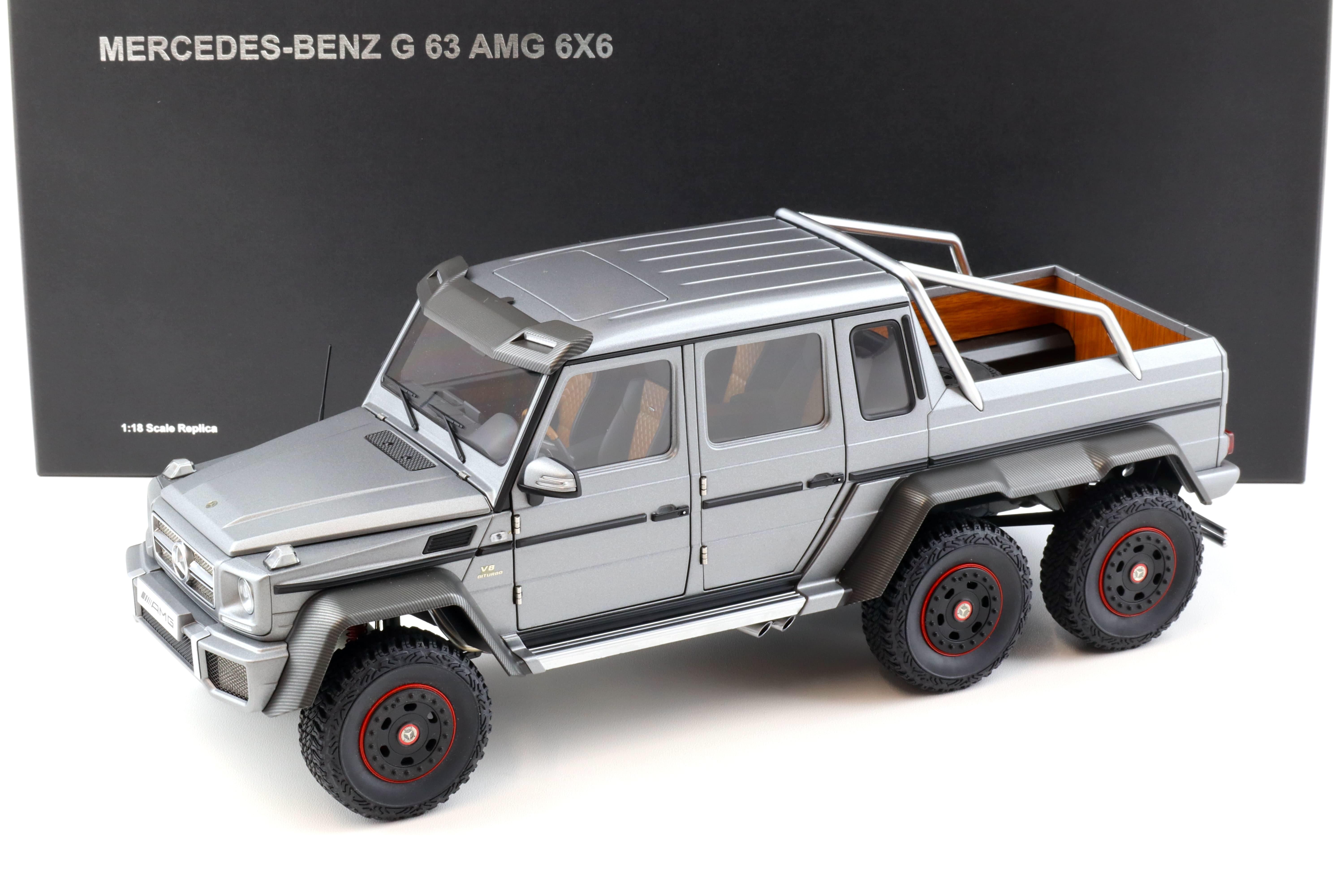 1:18 AUTOart 2013 Mercedes G63 AMG 6x6 Designo Platinum Magno 76308