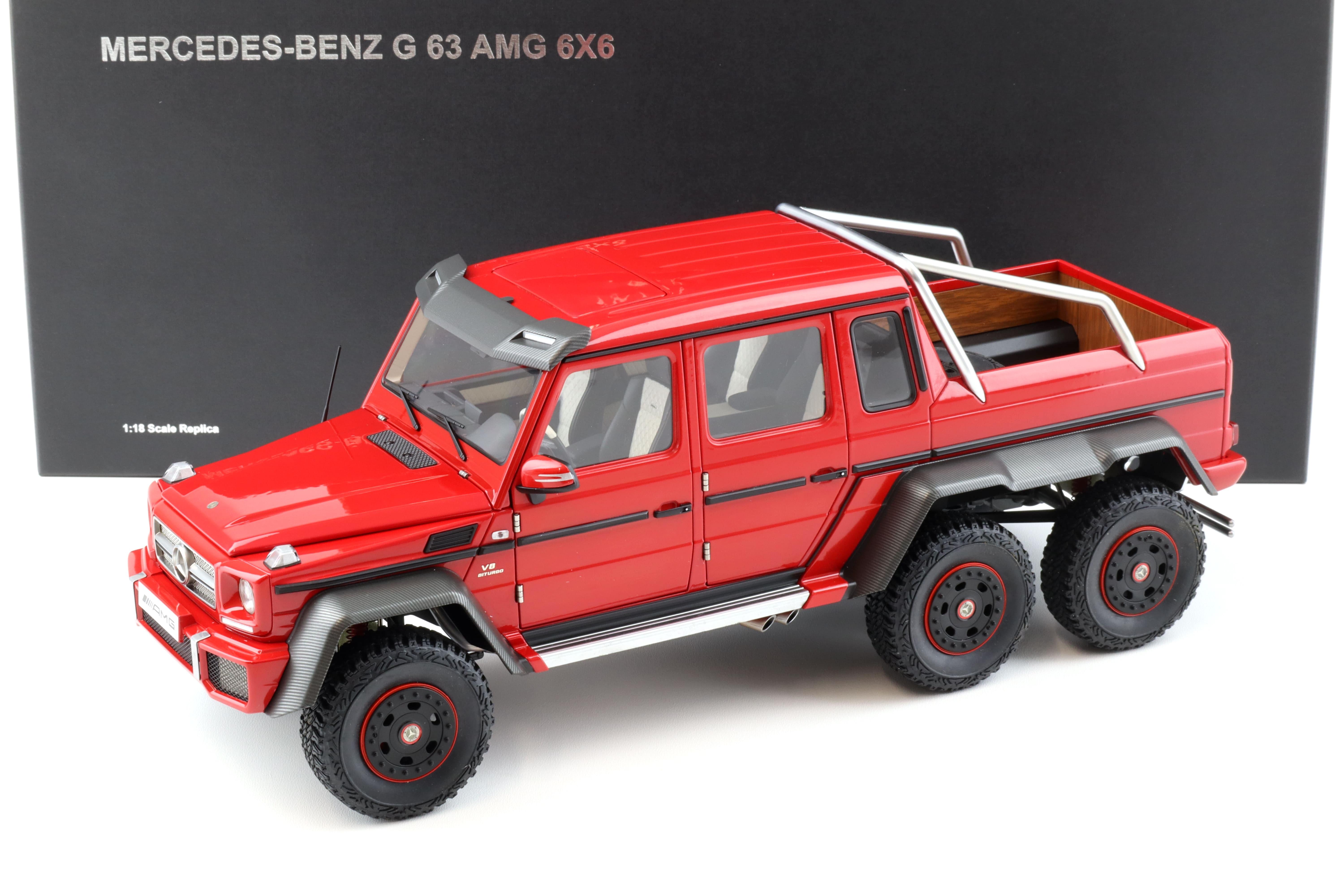 1:18 AUTOart 2013 Mercedes G63 AMG 6x6 red 76304