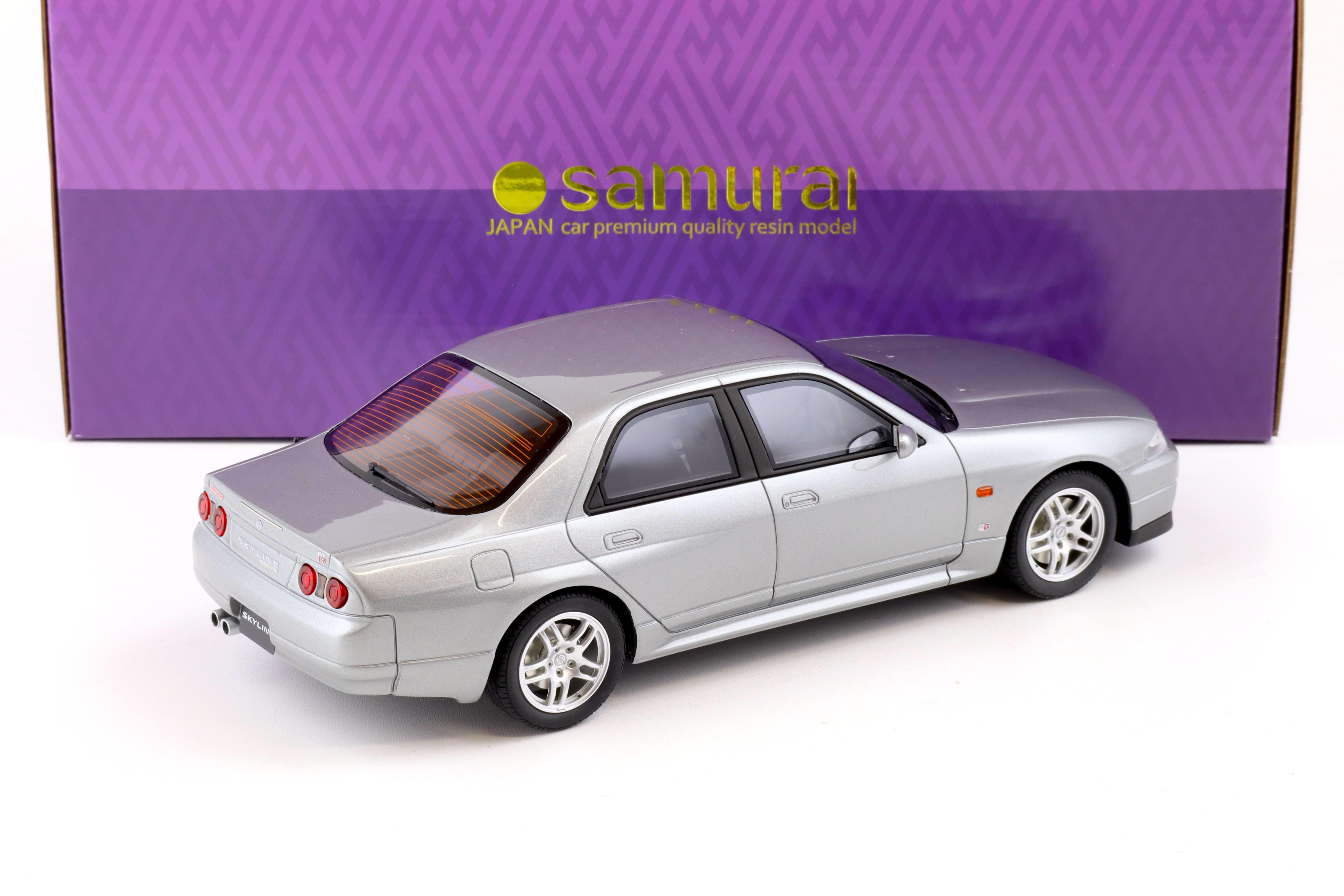 1:18 Kyosho Samurai Nissan Skyline GT-R Autech Version 40th Anniversary silver