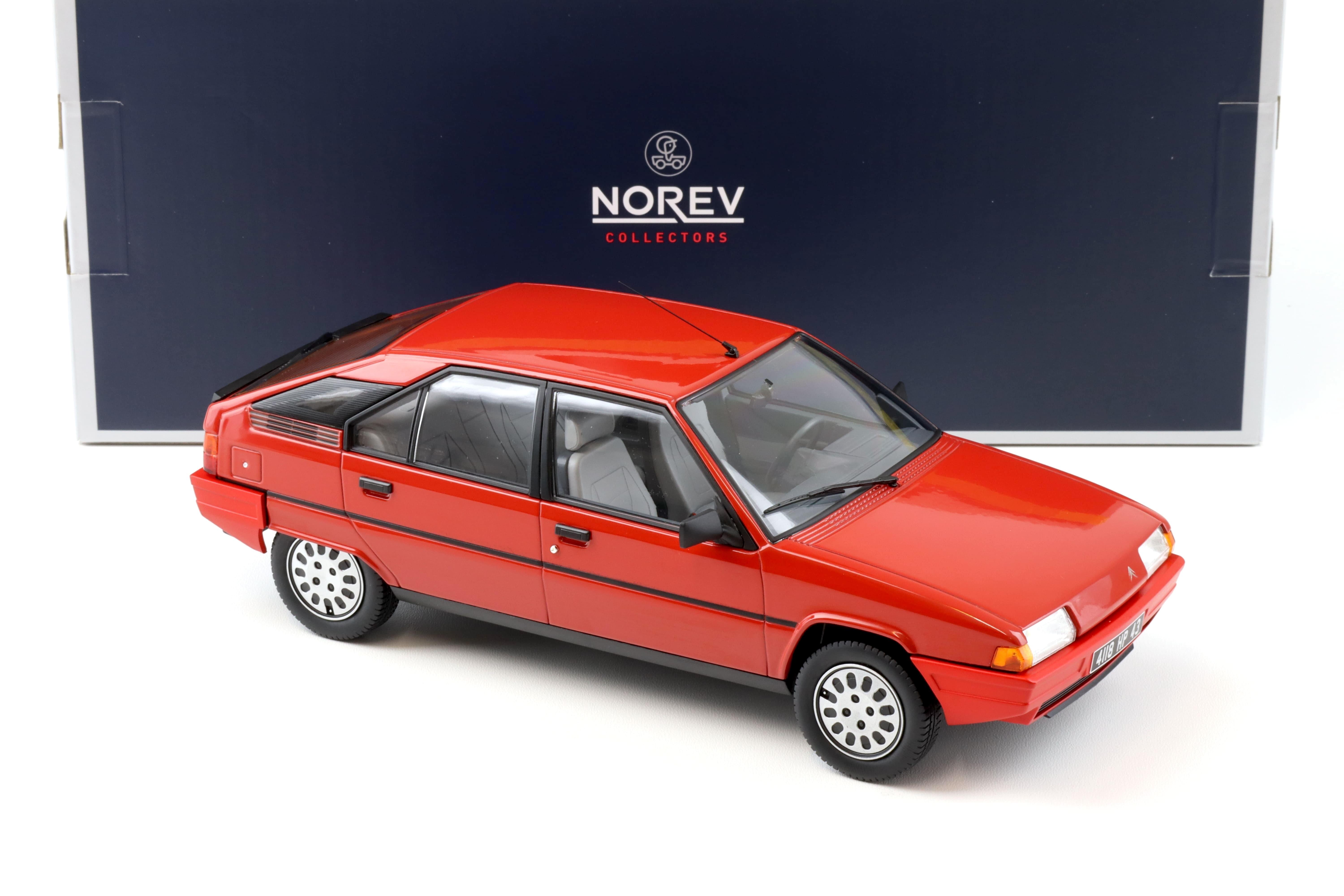 1:18 Norev Citroen BX 16 TRS 1983 Vallelunga red