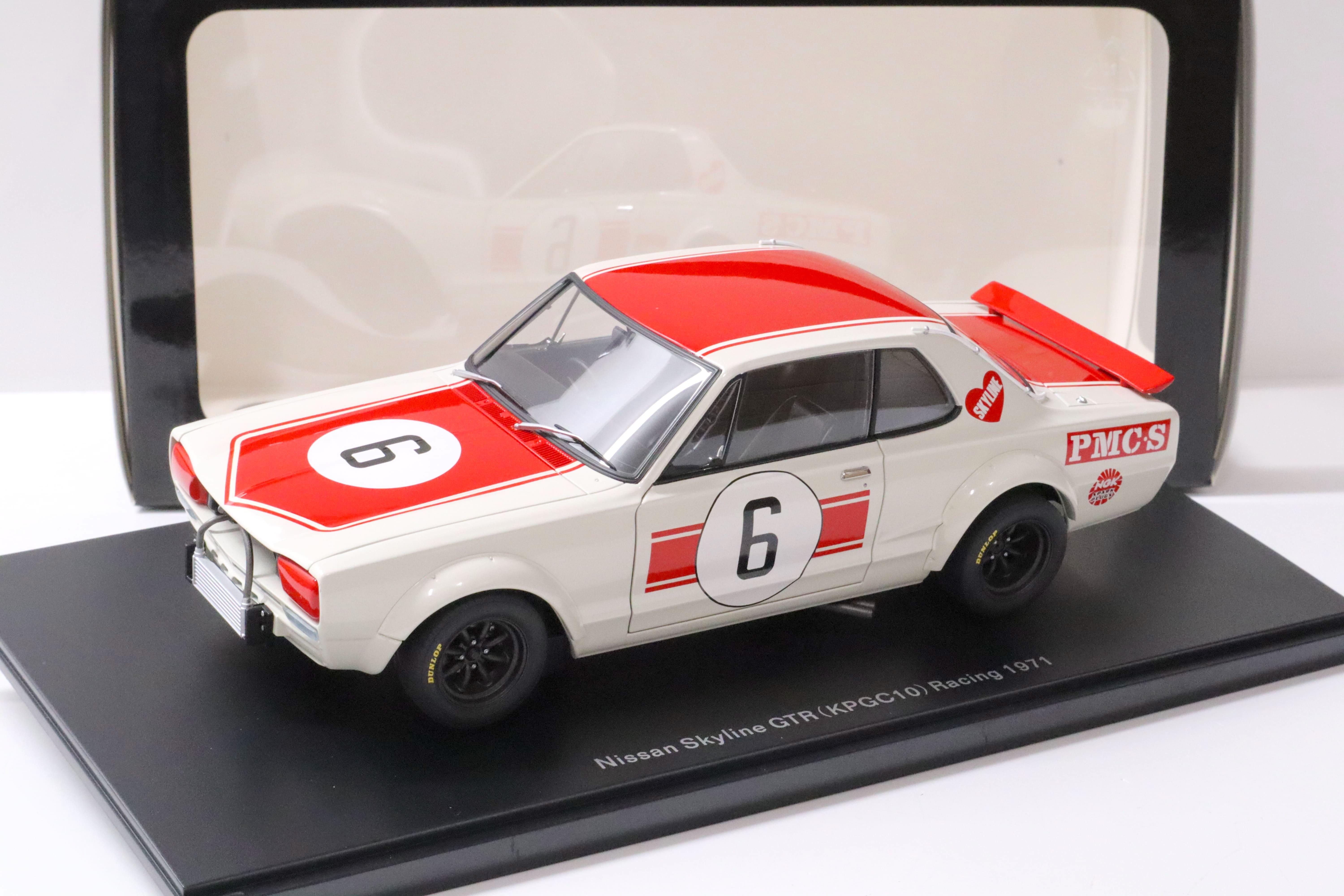 1:18 AUTOart Nissan Skyline GTR (KPGC10) #6 Japan GP Winner 1971 Takahashi