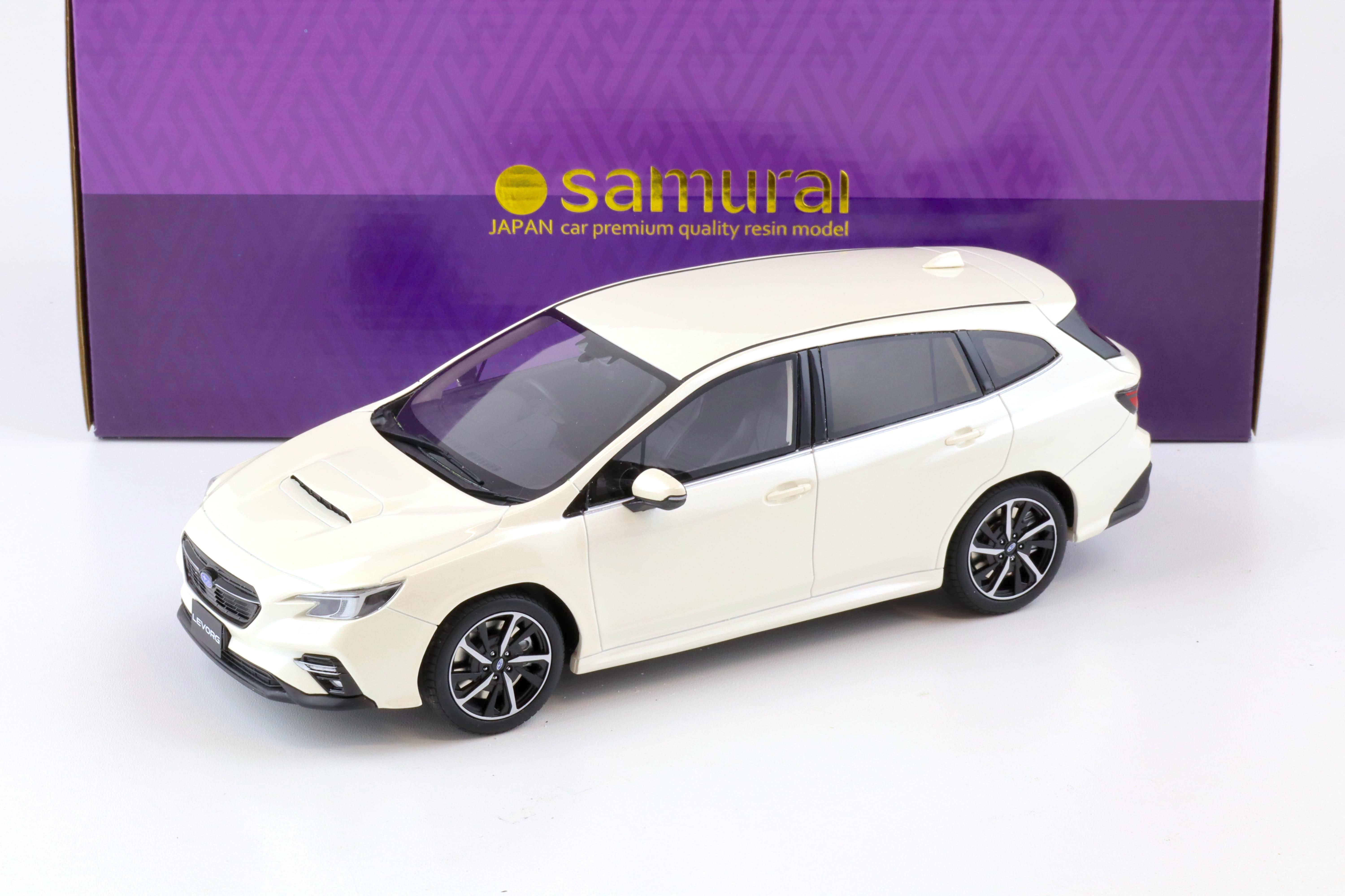 1:18 Kyosho Samurai Subaru Levorg GT-H EX Station Wagon 2022 white