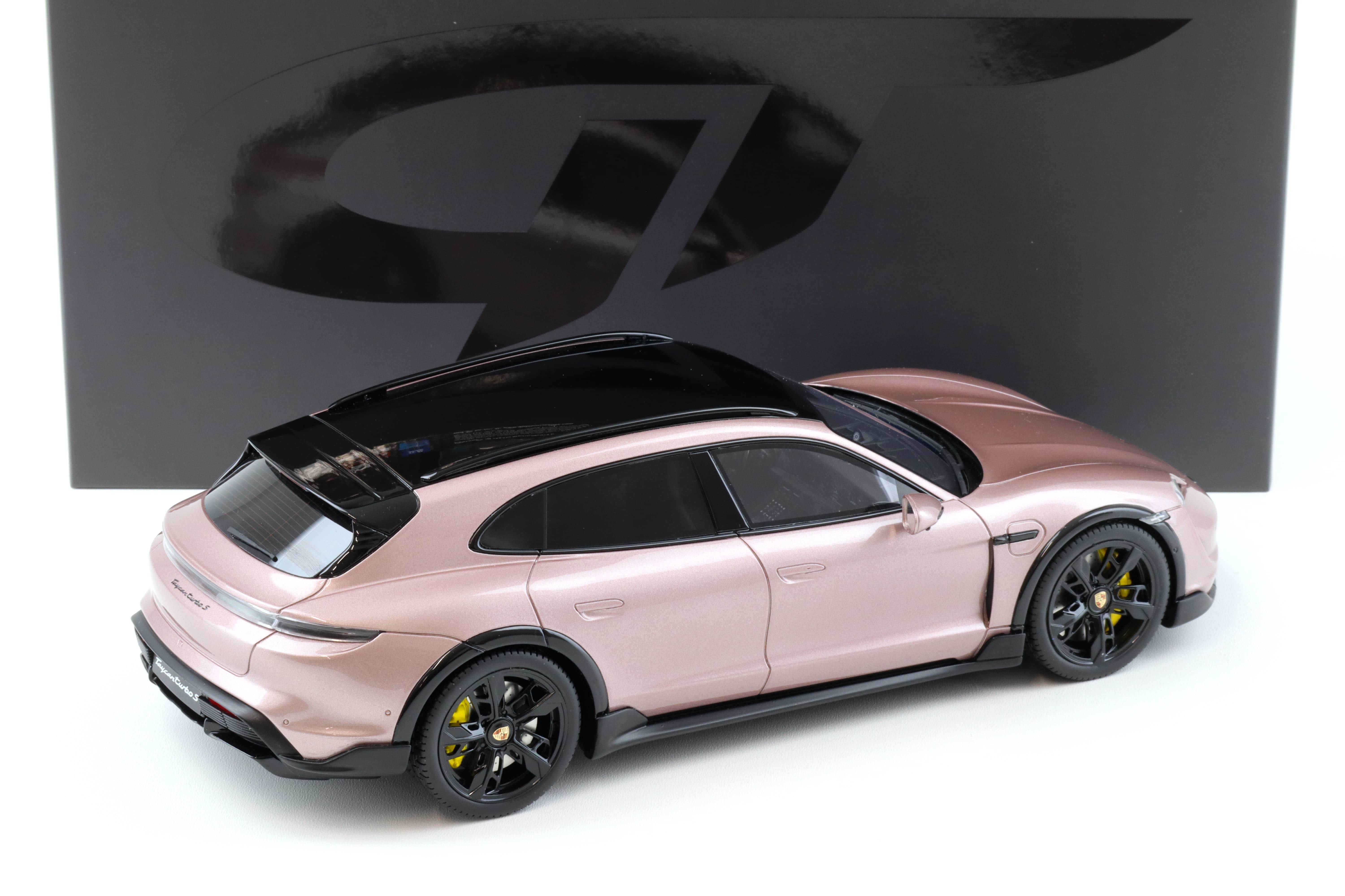 1:18 GT Spirit GT440 Porsche Taycan Turbo S Cross Turismo 2022 Frozen Berry metallic