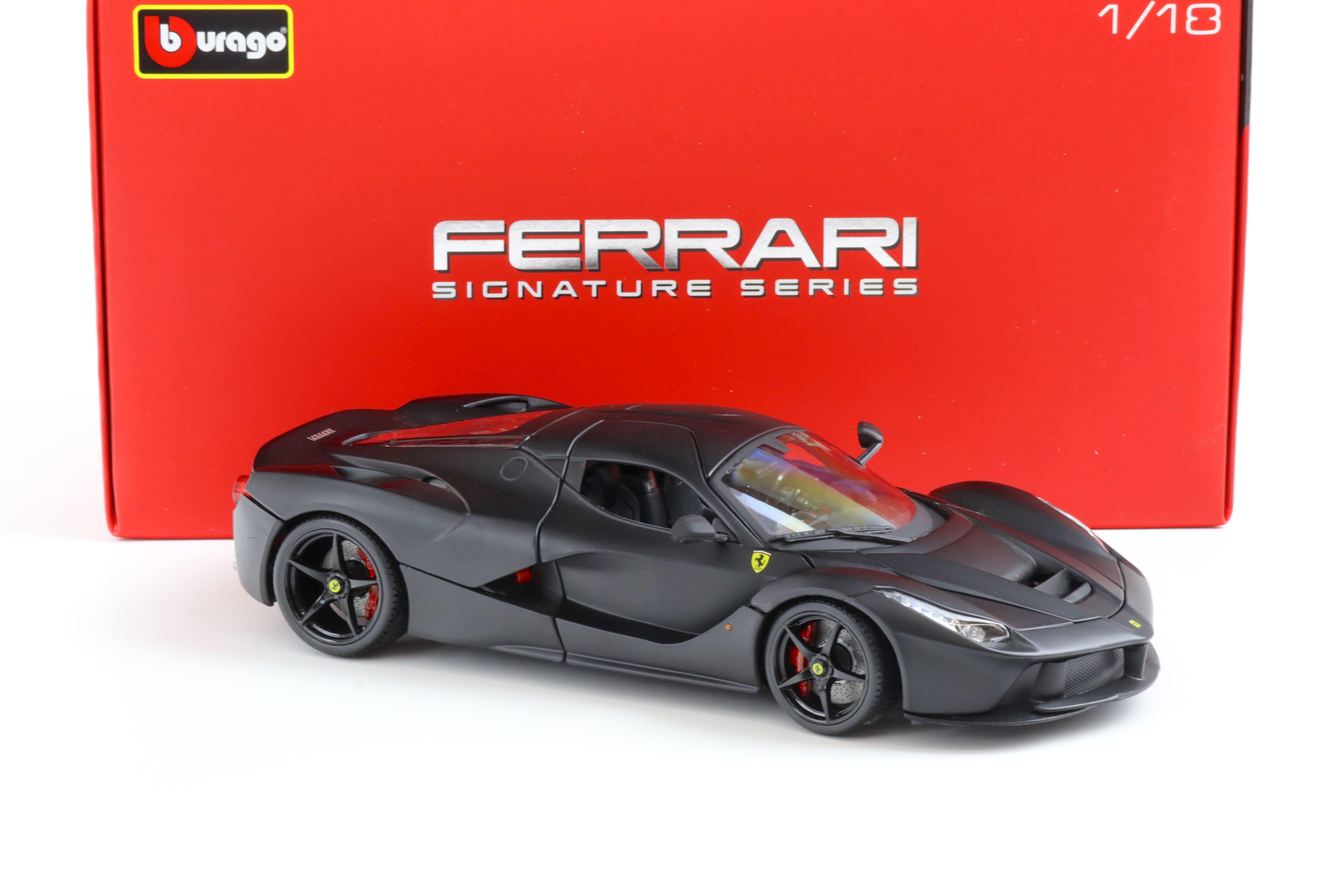 1:18 Bburago Signature Ferrari LaFerrari matt black 2013