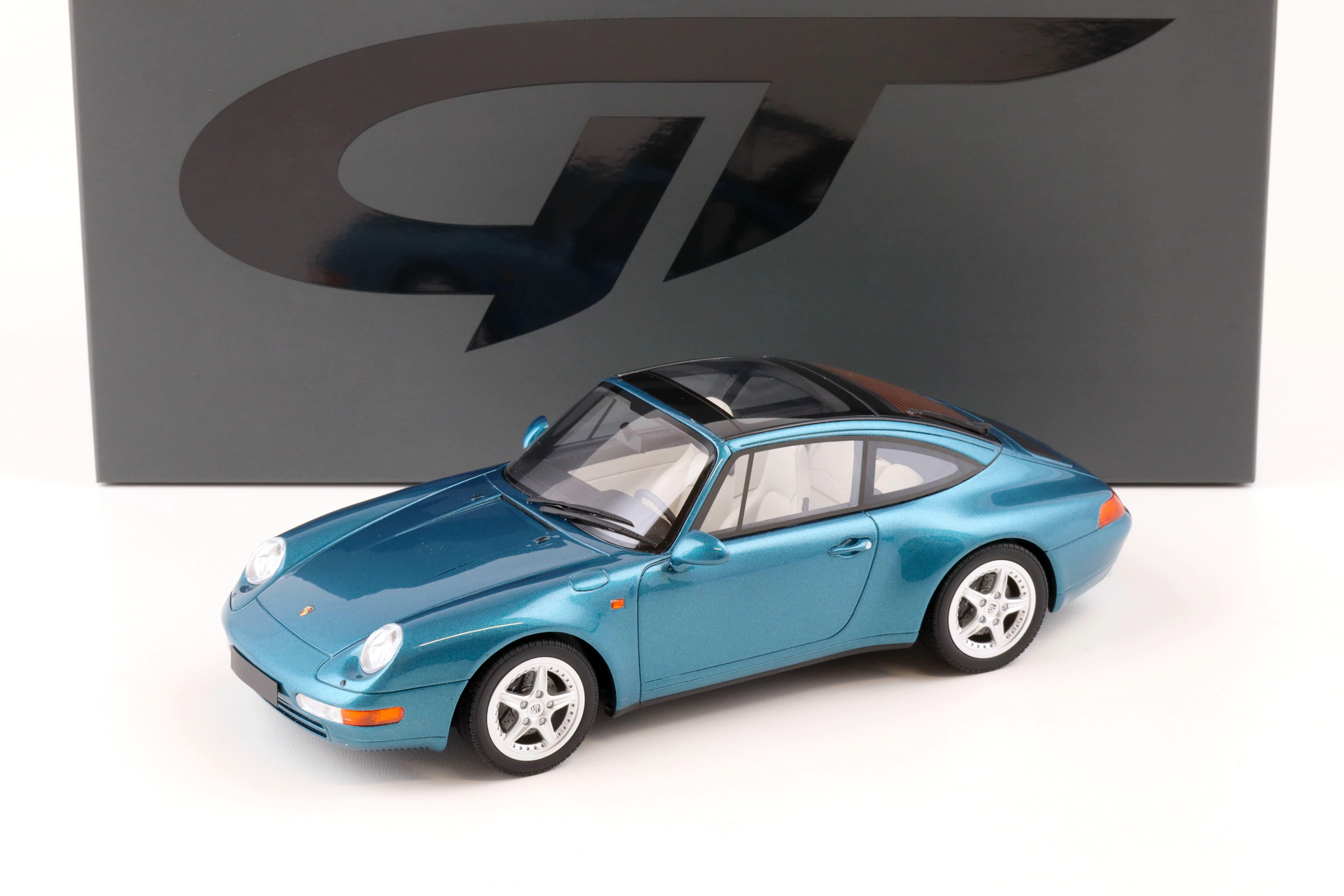 1:18 GT Spirit GT350 Porsche 911 (993) Targa turquoise blue metallic 1995