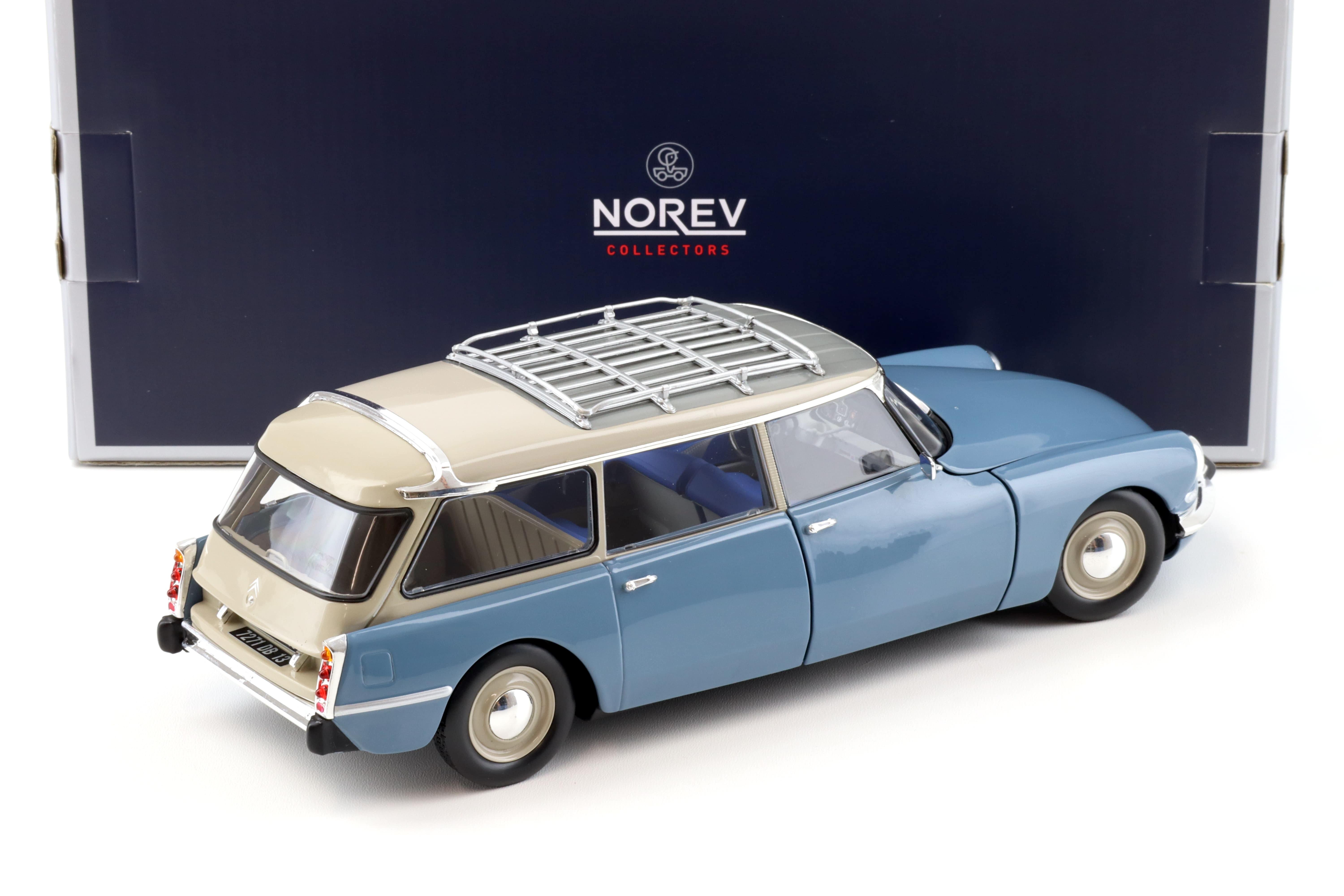 1:18 Norev Citroen ID 19 Break 1967 Monte Carlo blue 181591