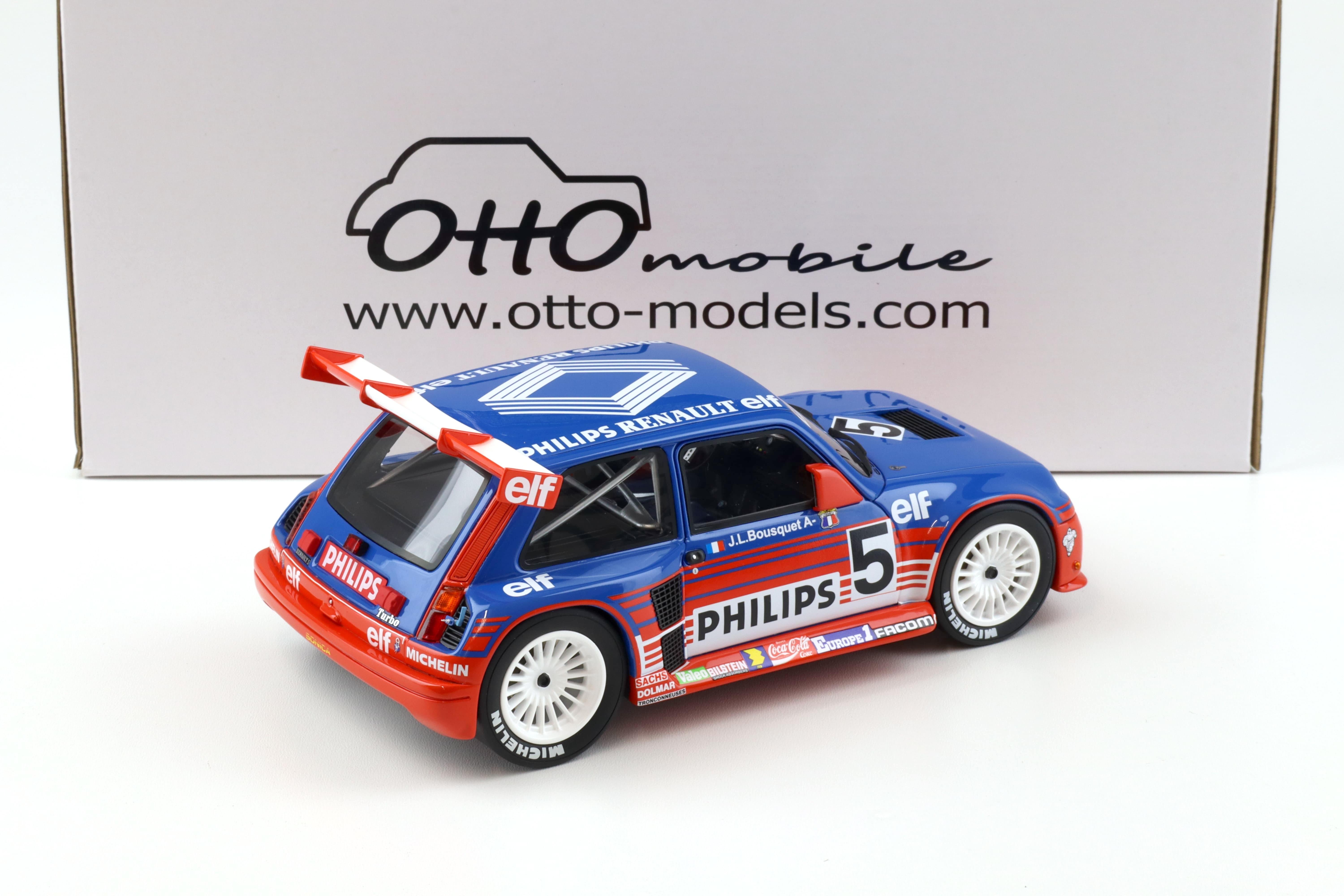 1:18 OTTO mobile OT1094 Renault 5 Gr.B #5 Super Production Bousquet white 1987