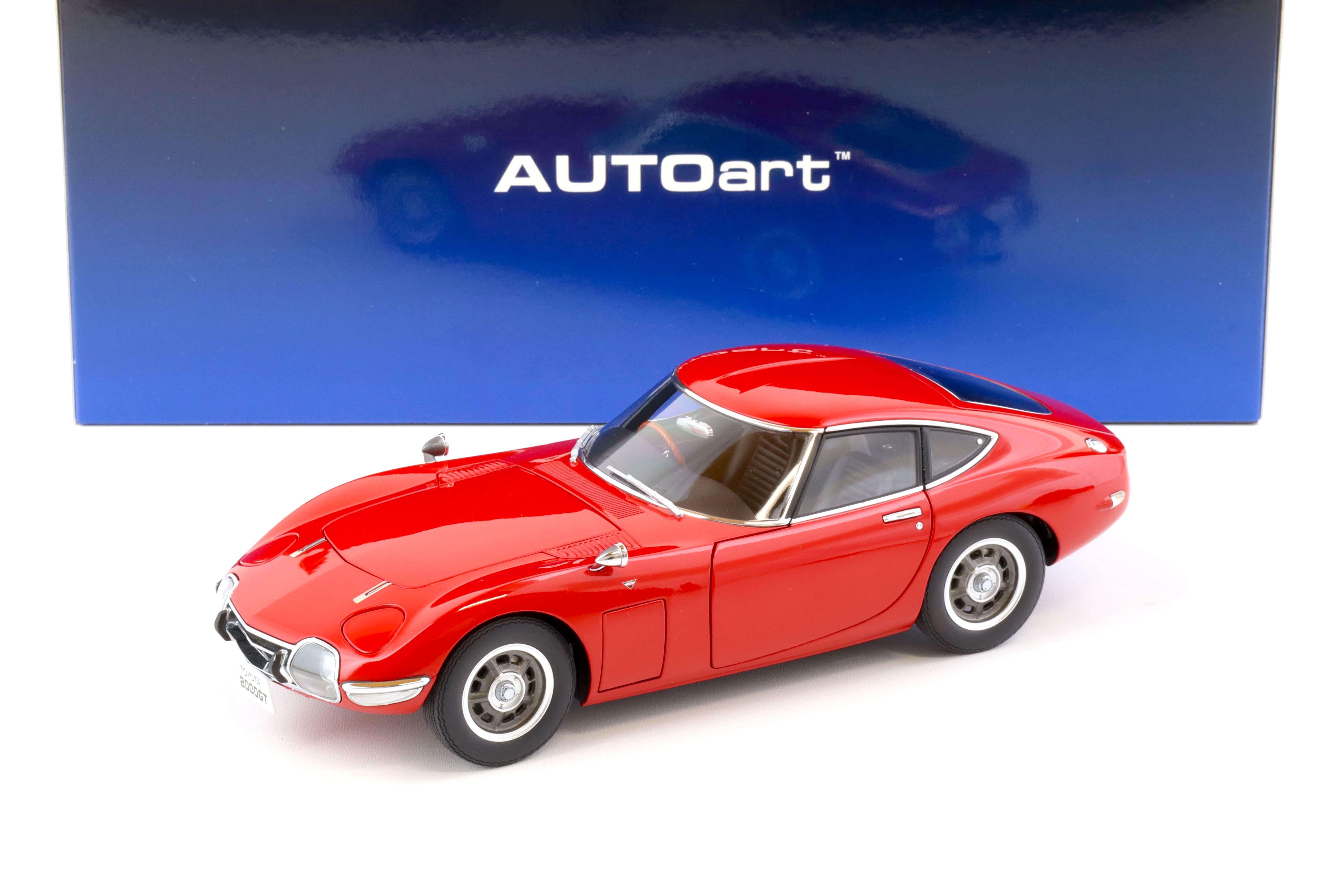 1:18 AUTOart 1965 Toyota 2000GT Coupe red 78751