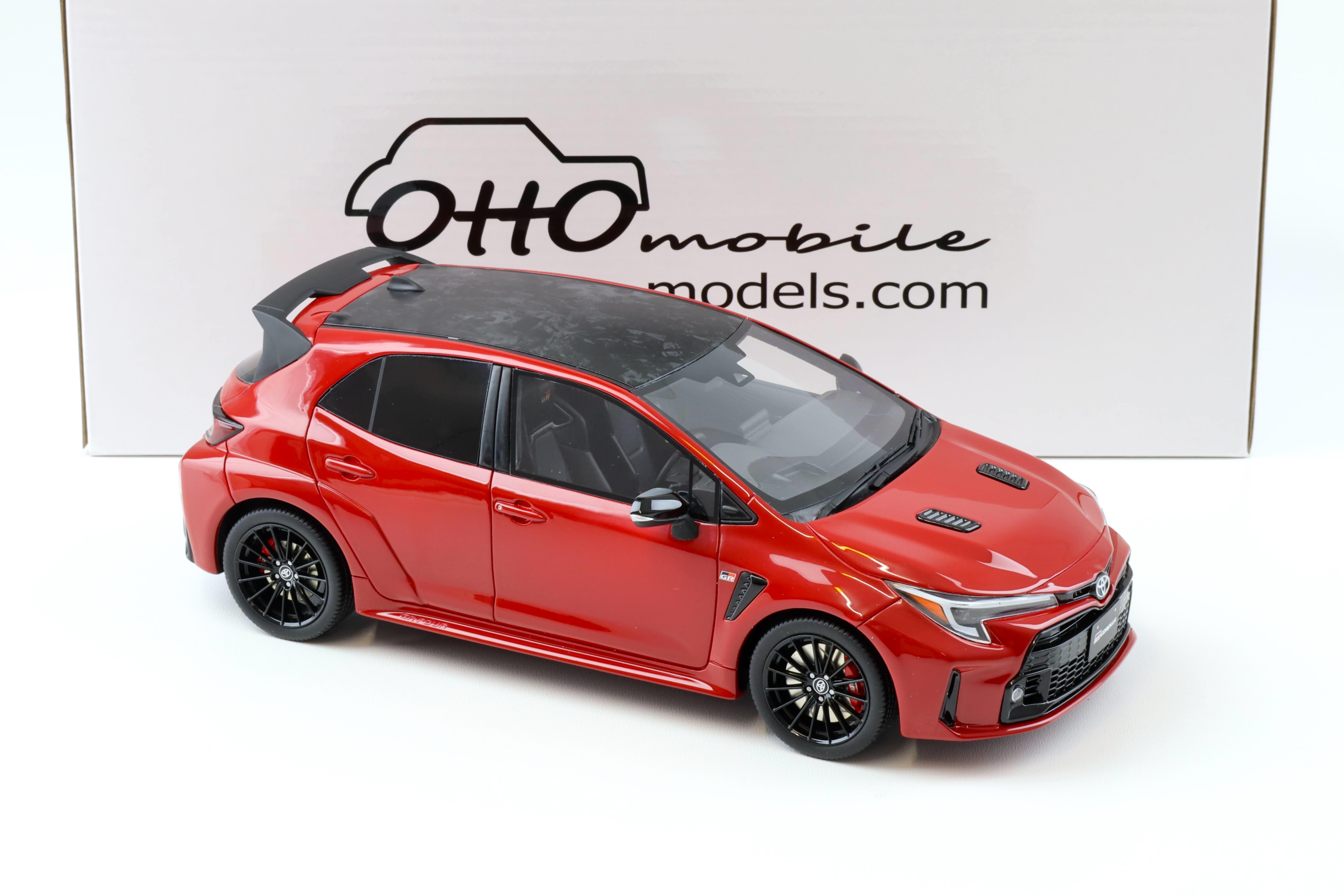 1:18 OTTO mobile OT1072 Toyota Corolla GR Circuit Edition 2022 Supersonic red