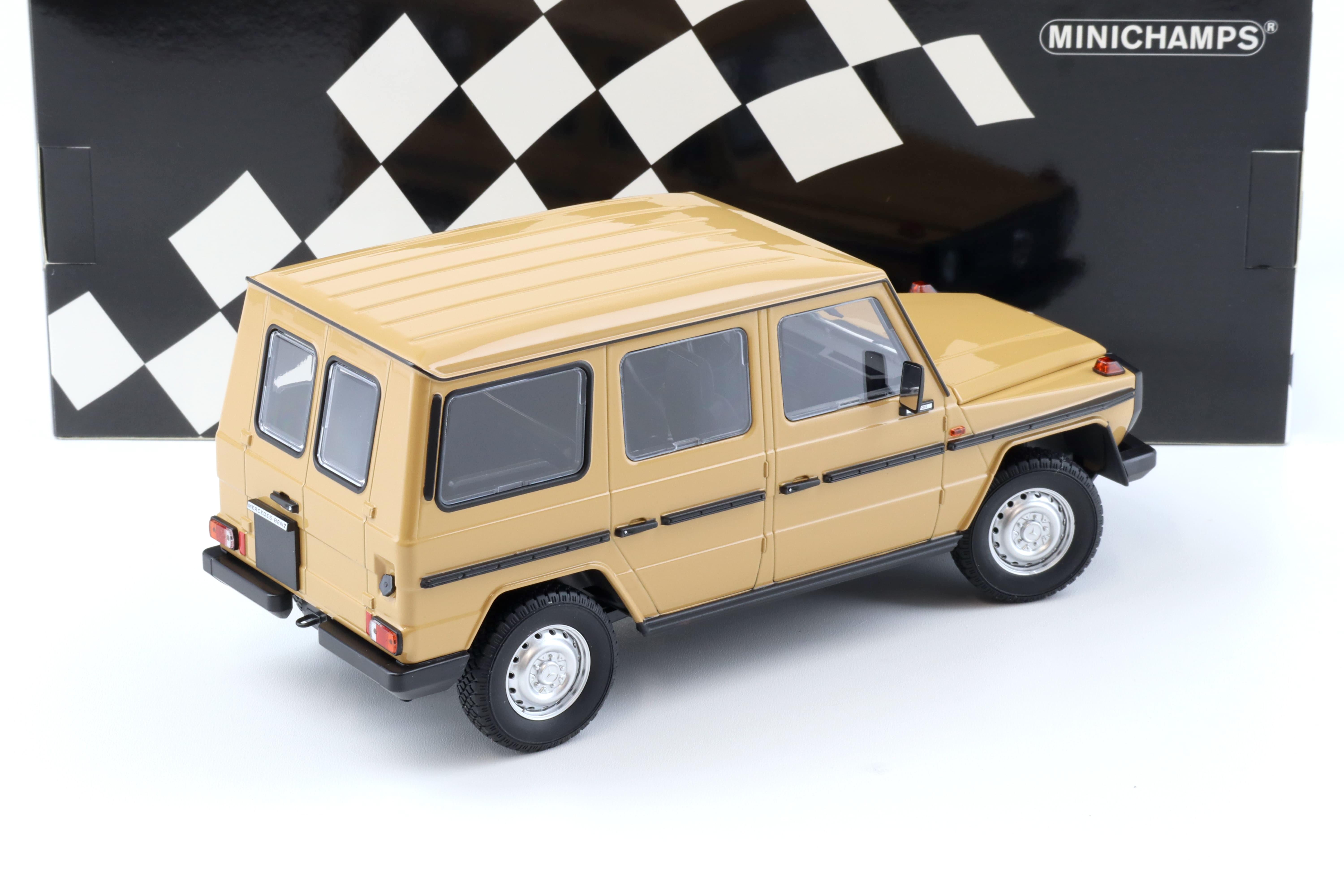 1:18 Minichamps Mercedes G-Klasse 240GD G-Model LWB W460 beige 1980