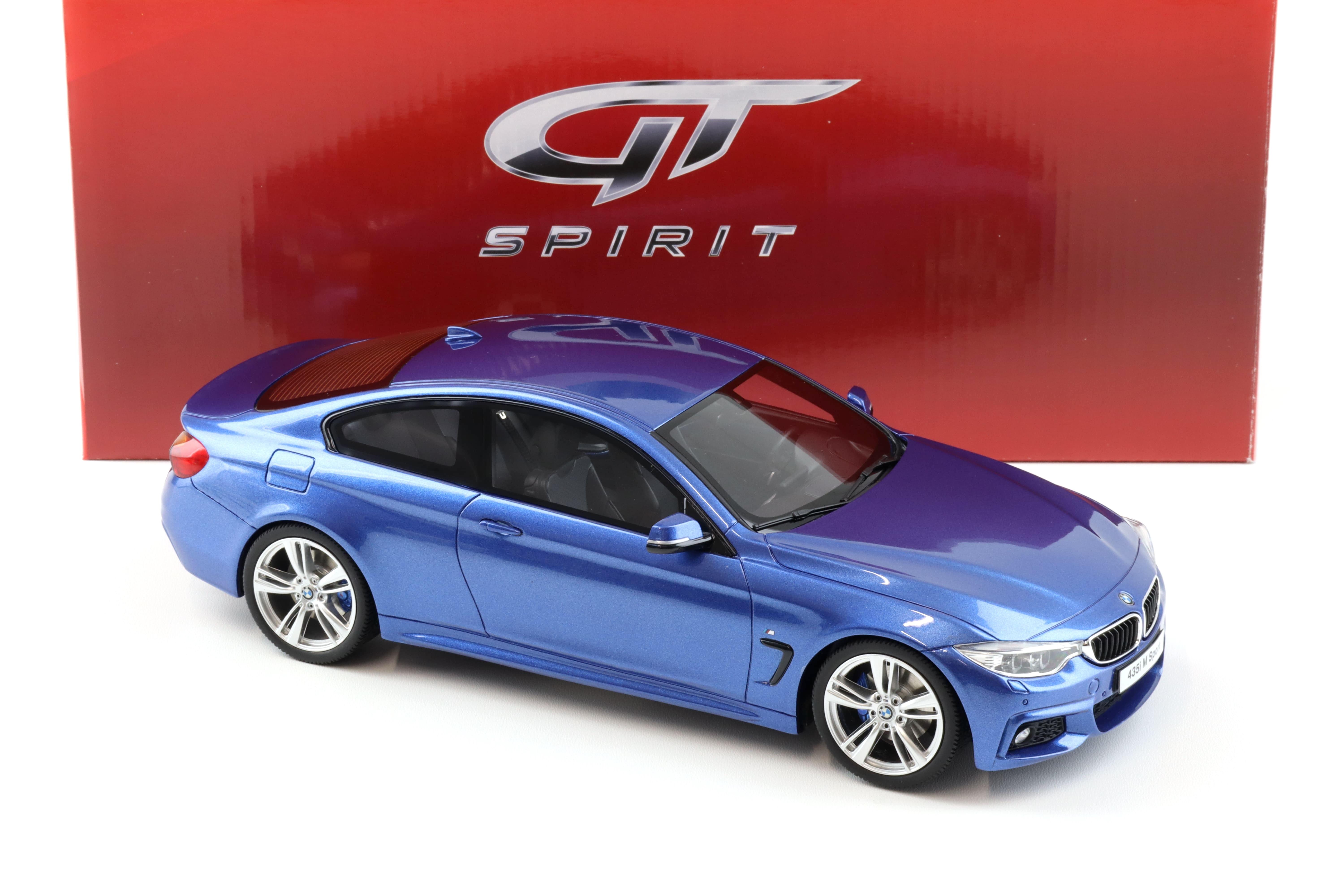 1:18 GT Spirit GT027 BMW 435i M-Sport F32 Coupe blue metallic