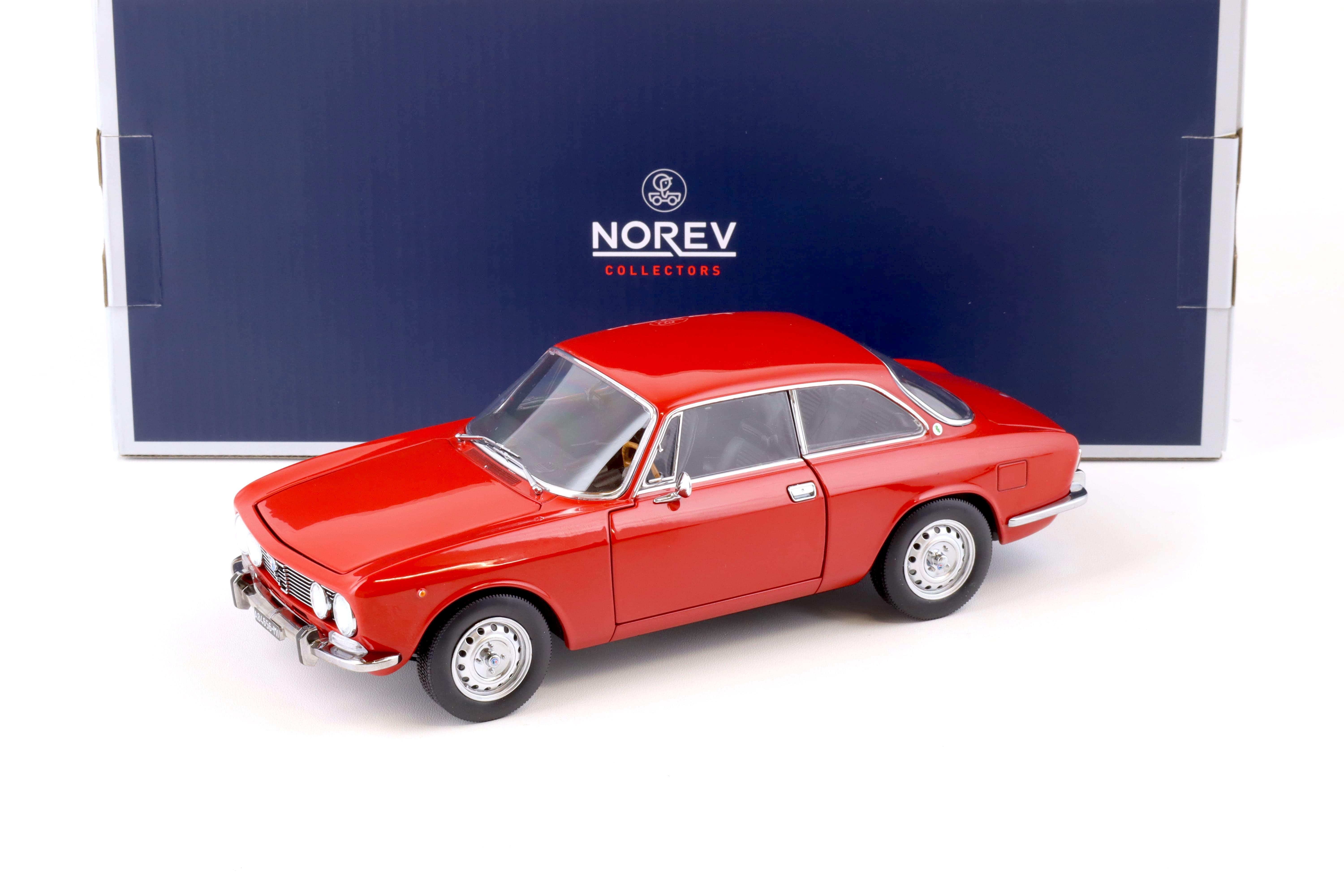 1:18 Norev Alfa Romeo 2000 GTV Coupe 1973 red Limited 1000 pcs.