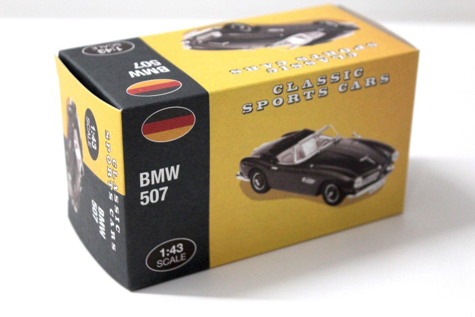 1:43 Atlas By Norev BMW 507 black Classic Sport Cars 