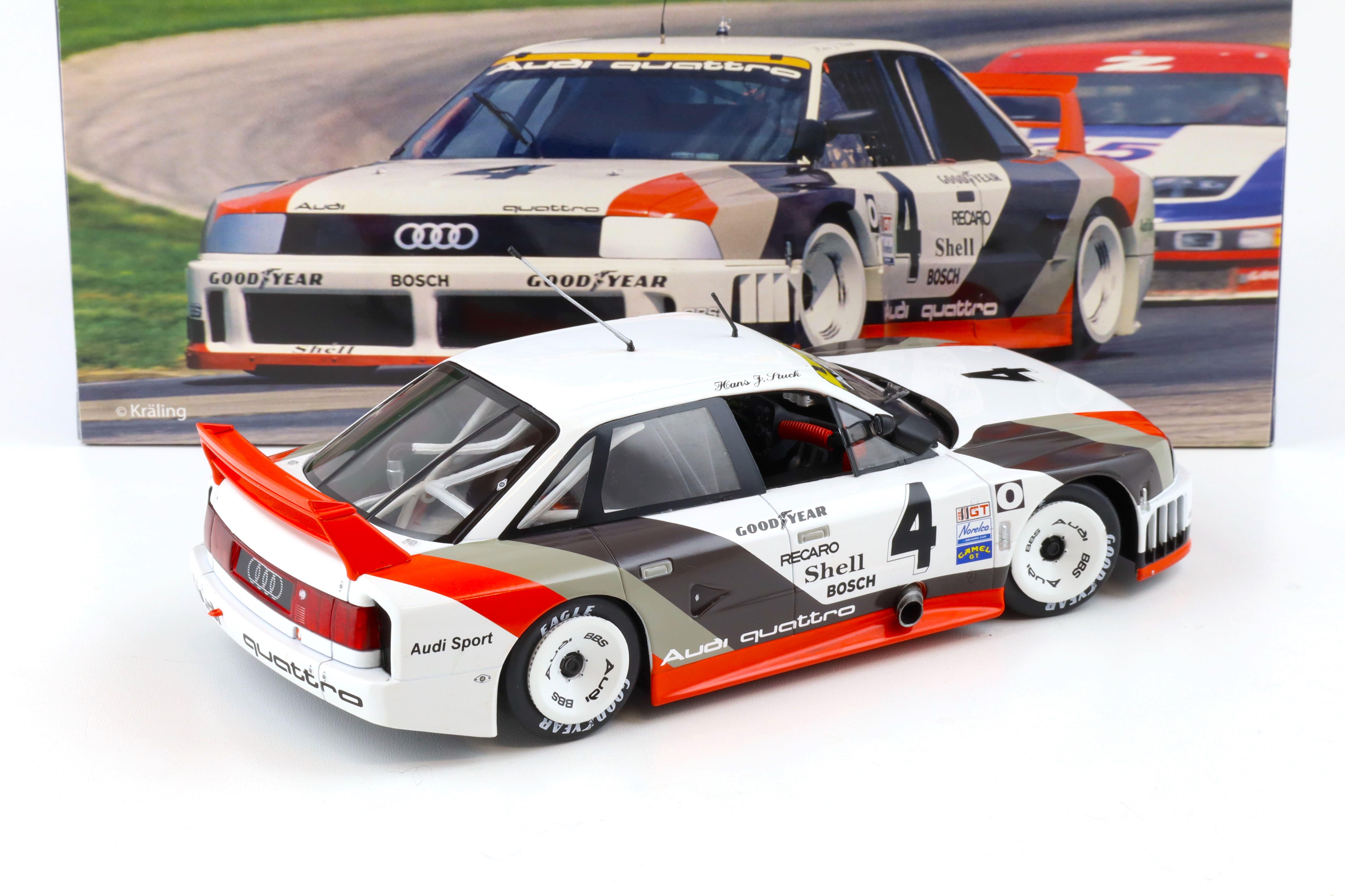 1:18 WERK83 Audi 90 IMSA GTO 2nd Place Race Portland 1989 H.J.Stuck #4