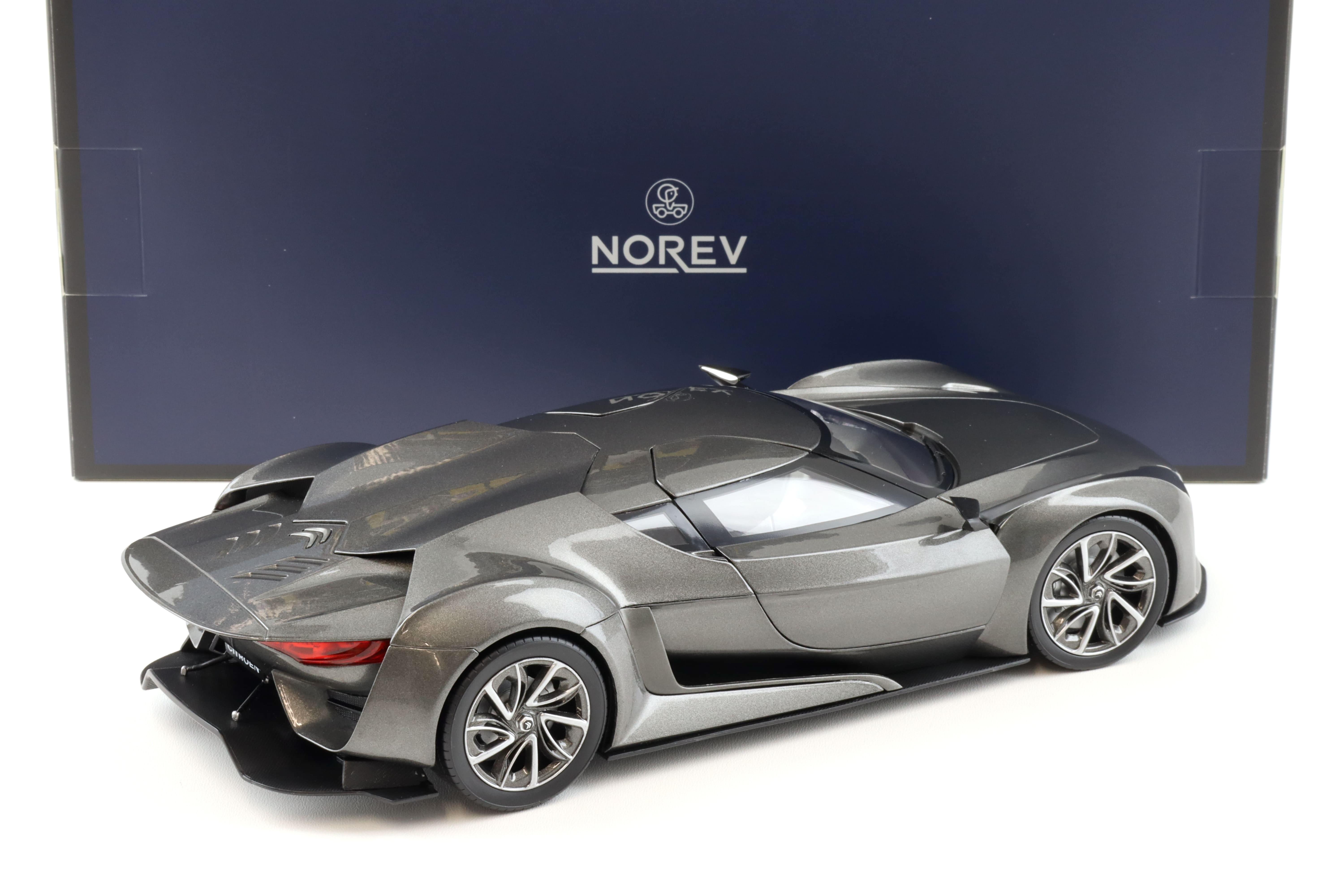 1:18 Norev GT by Citroen Concept Car 2008 grey metallic - Limited 200 pcs.