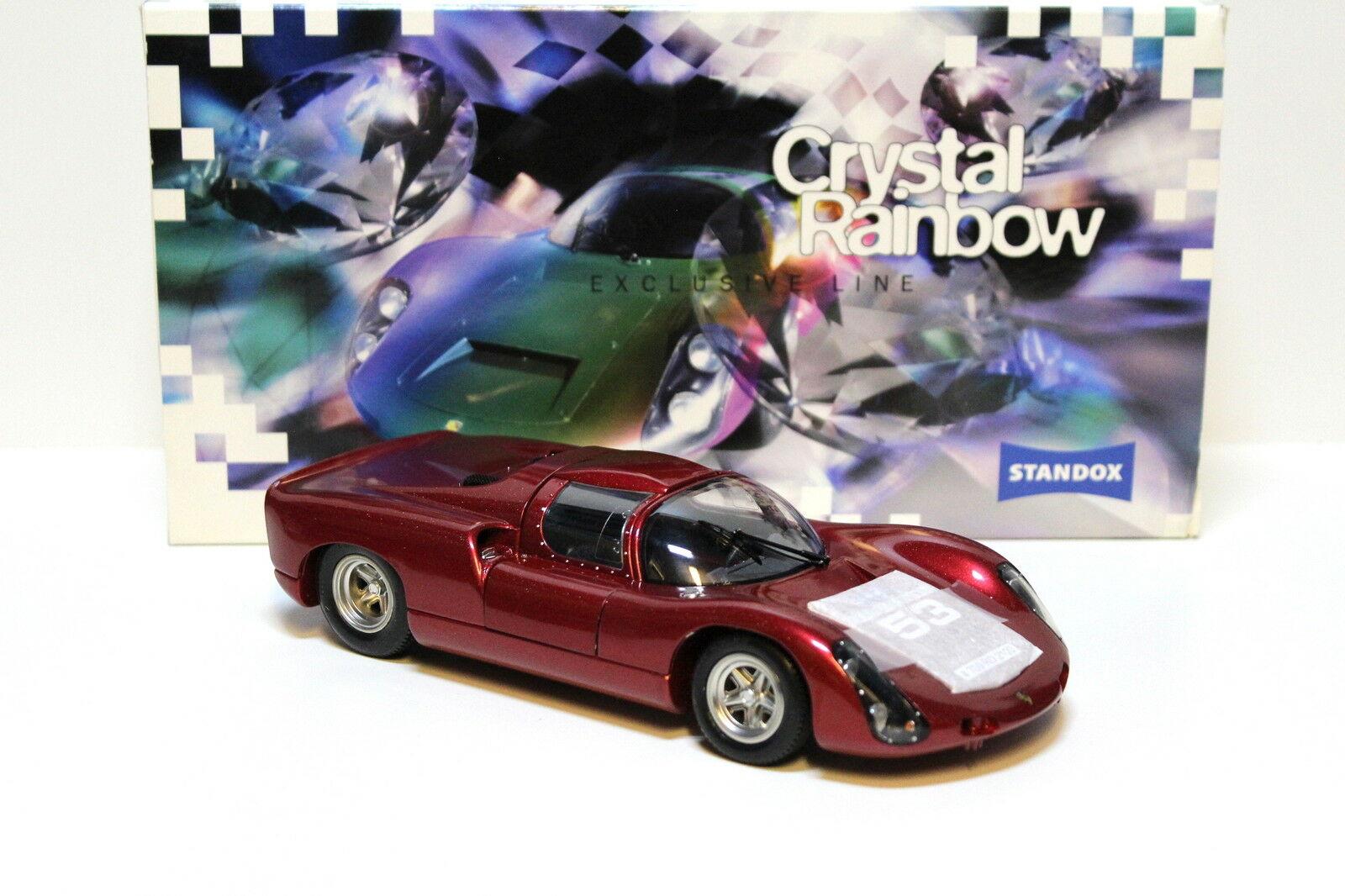 1:18 EXOTO Porsche 910 "Crystal Rainbow" STANDOX red #53 