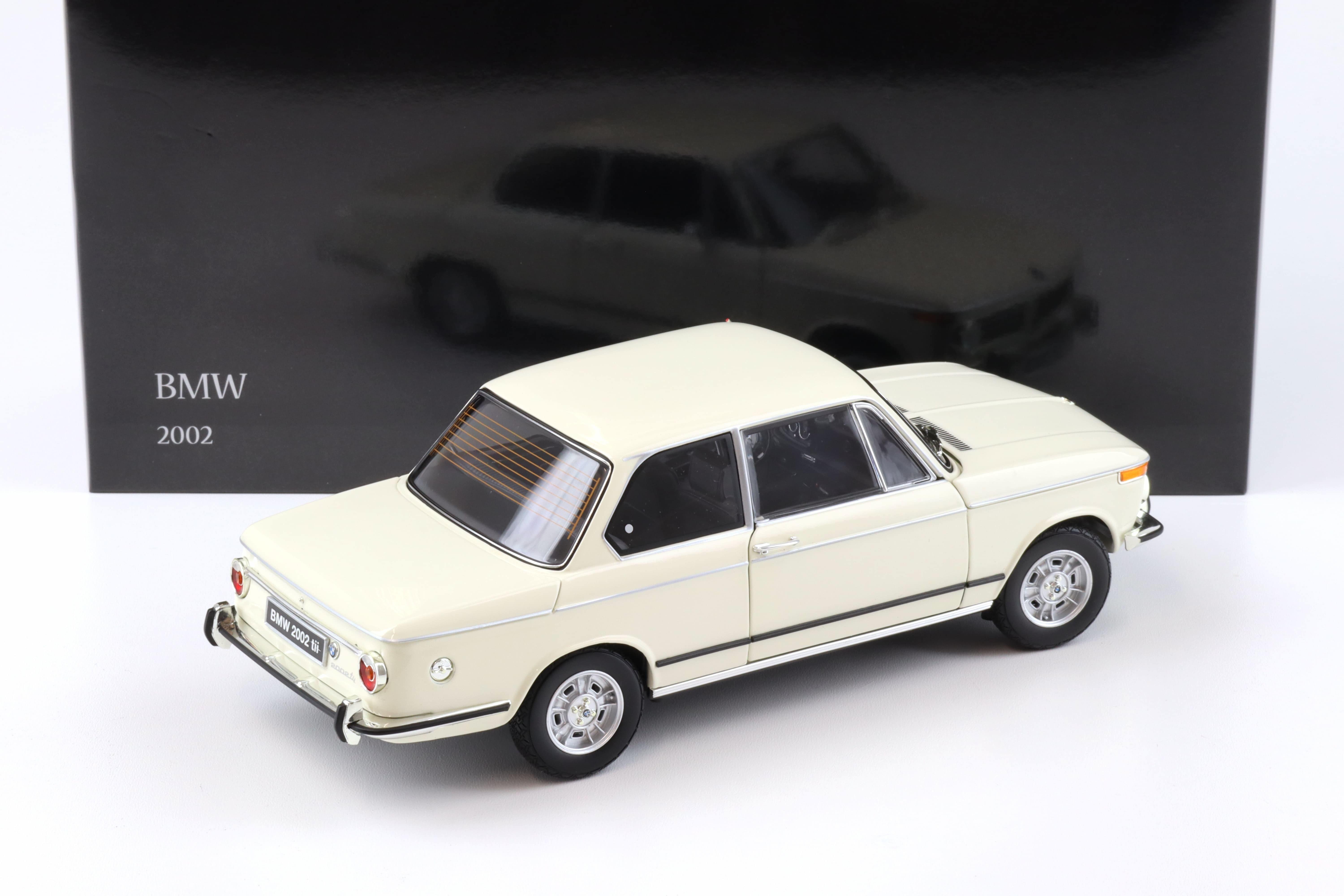 1:18 Kyosho BMW 2002 Tii 1972 white 08543W