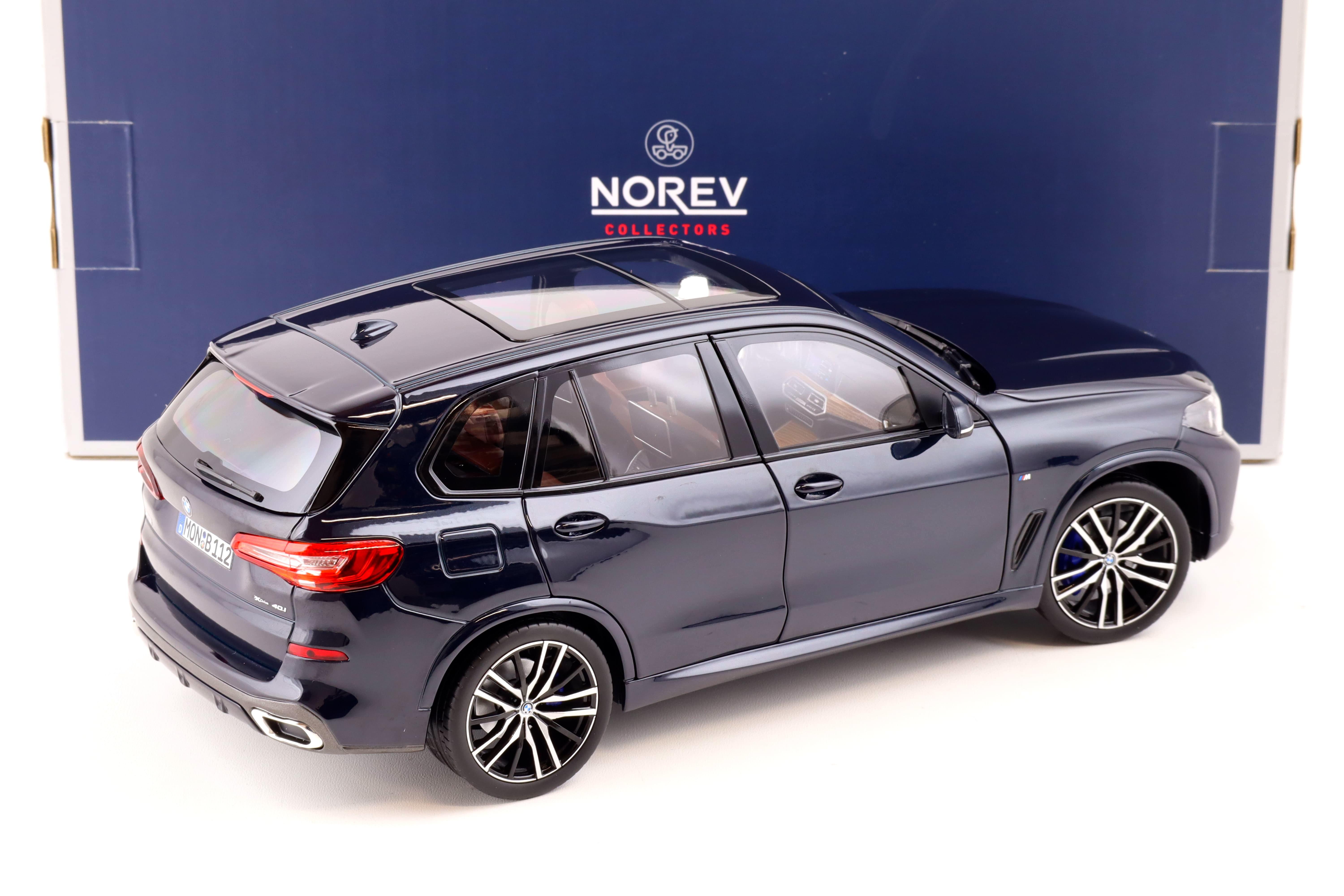 1:18 Norev BMW X5 xDrive 40i (G05) SUV blue metallic 2019