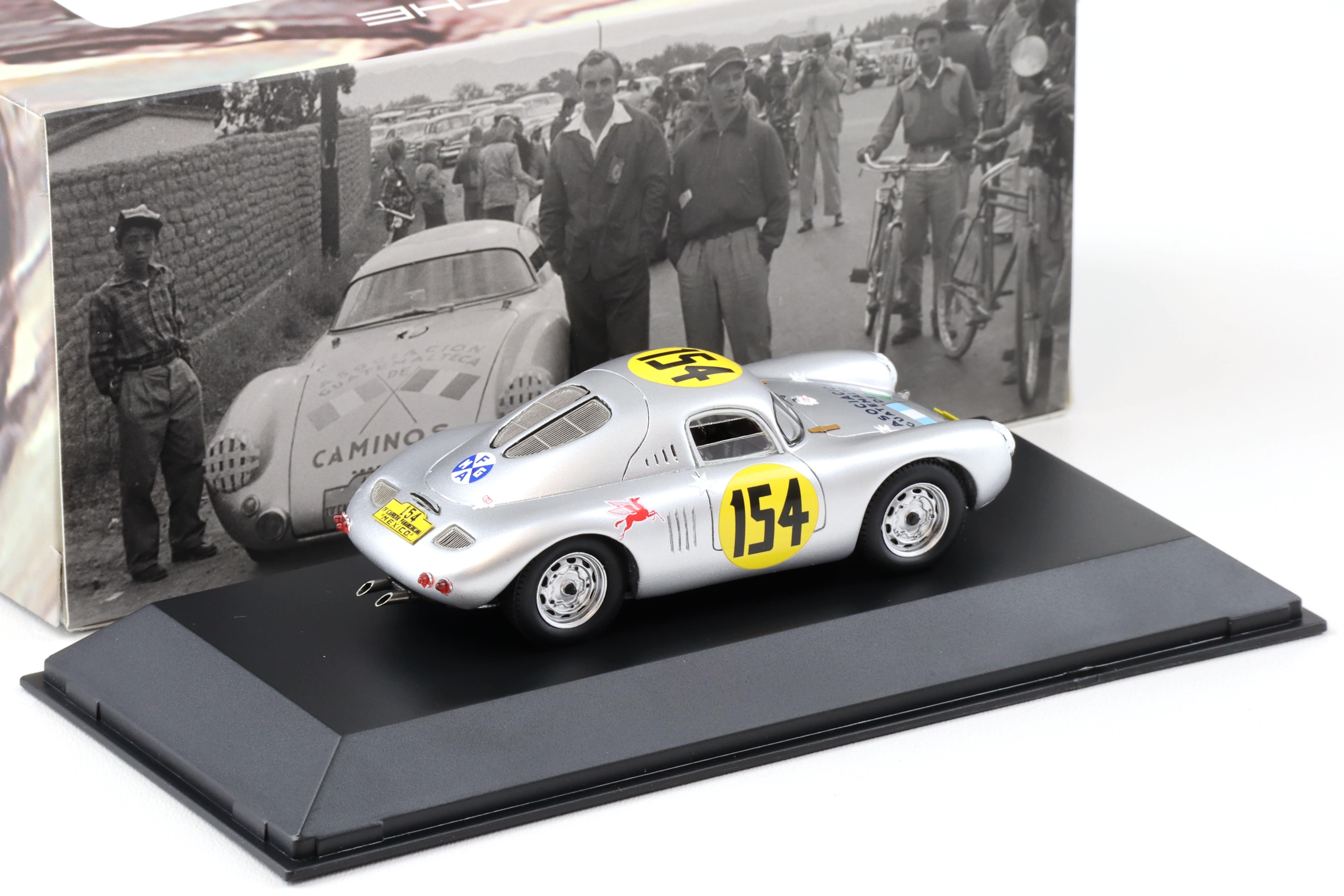 1:43 Spark Porsche 550 Coupe Carrera Panamericana 1953 #154 MAP Porsche Museum