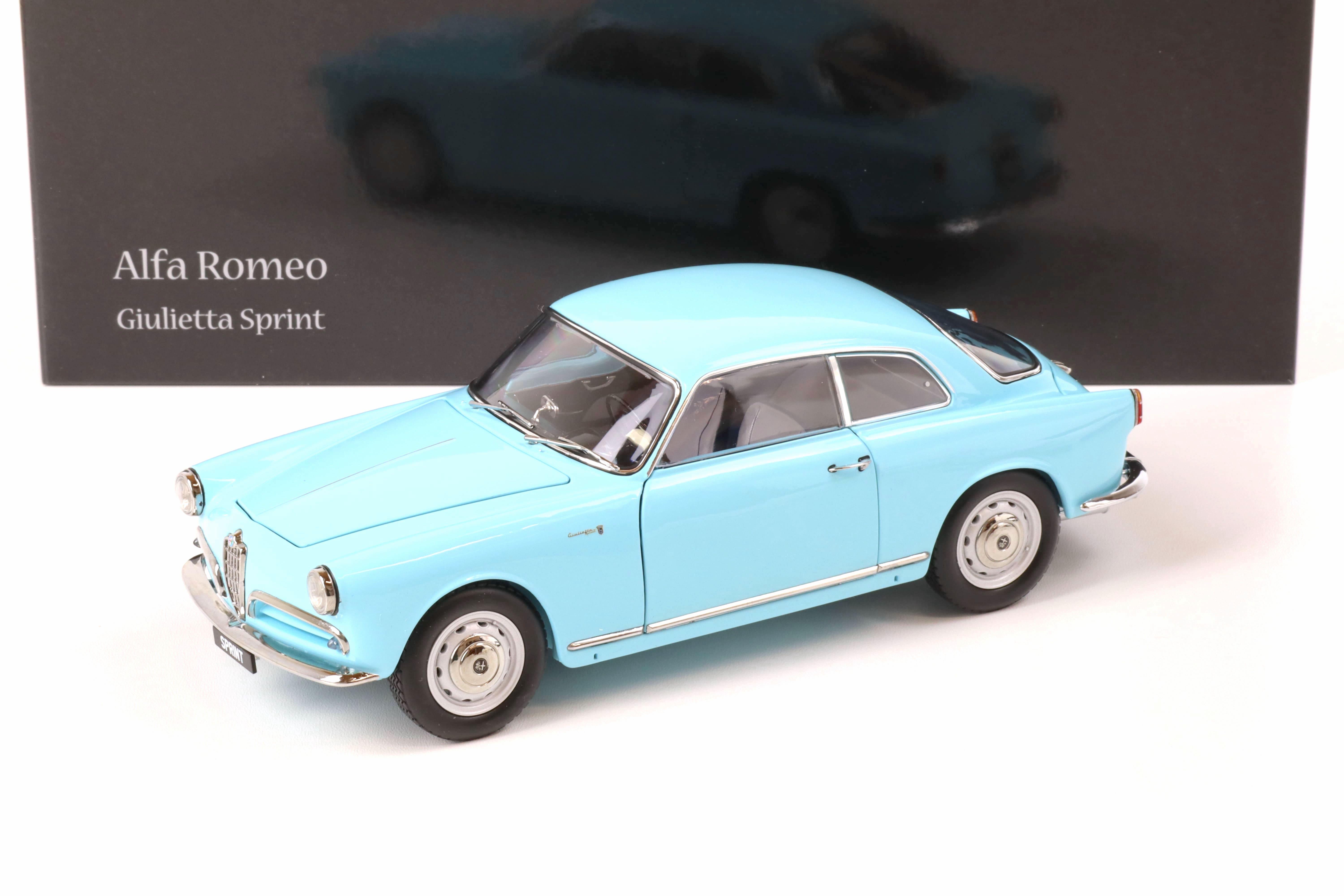 1:18 Kyosho 1954 Alfa Romeo Giulietta Sprint light blue 08957BL