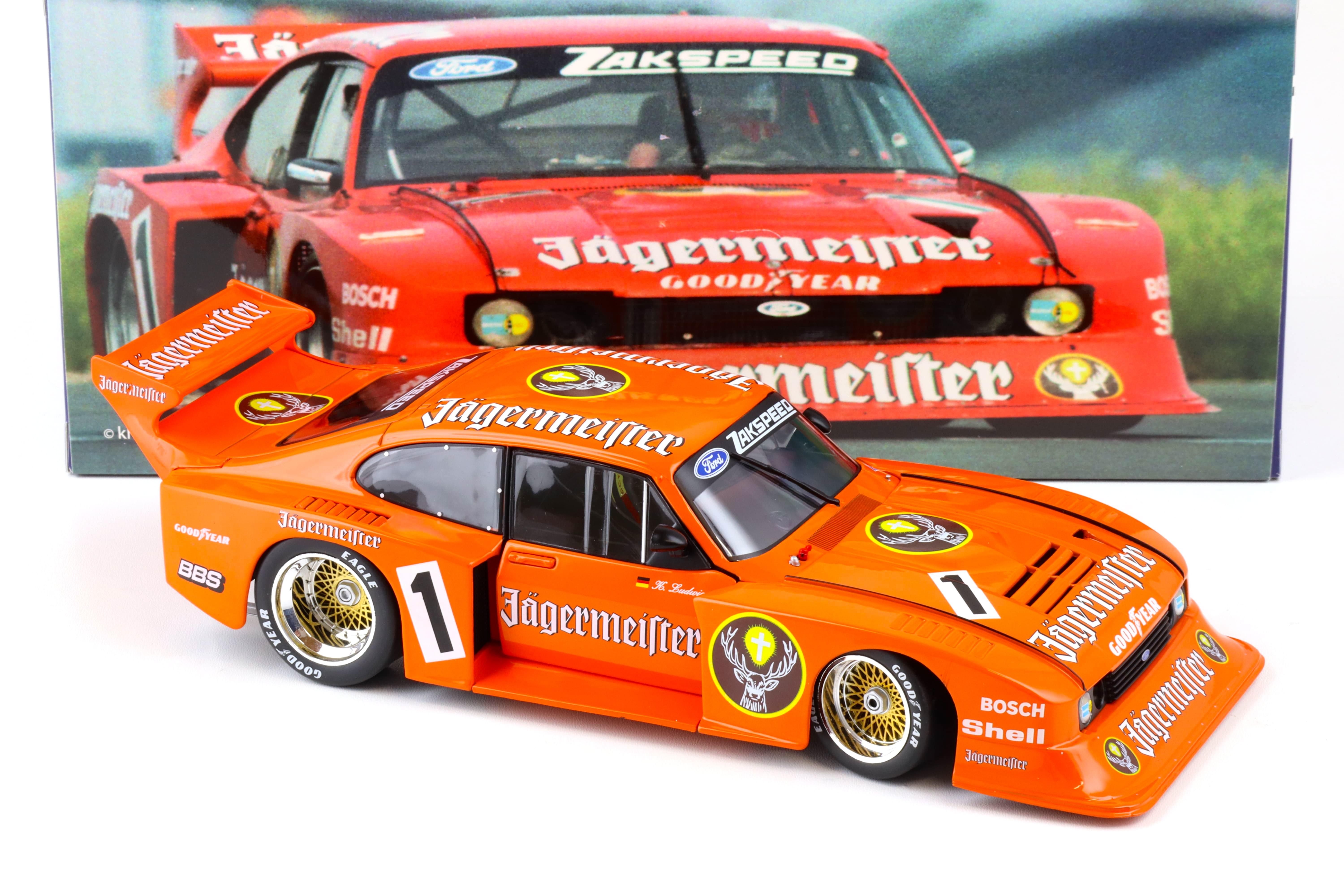 1:18 WERK83 Ford Capri Turbo Gr.5 DRM 1982 Ludwig JÄGERMEISTER #1