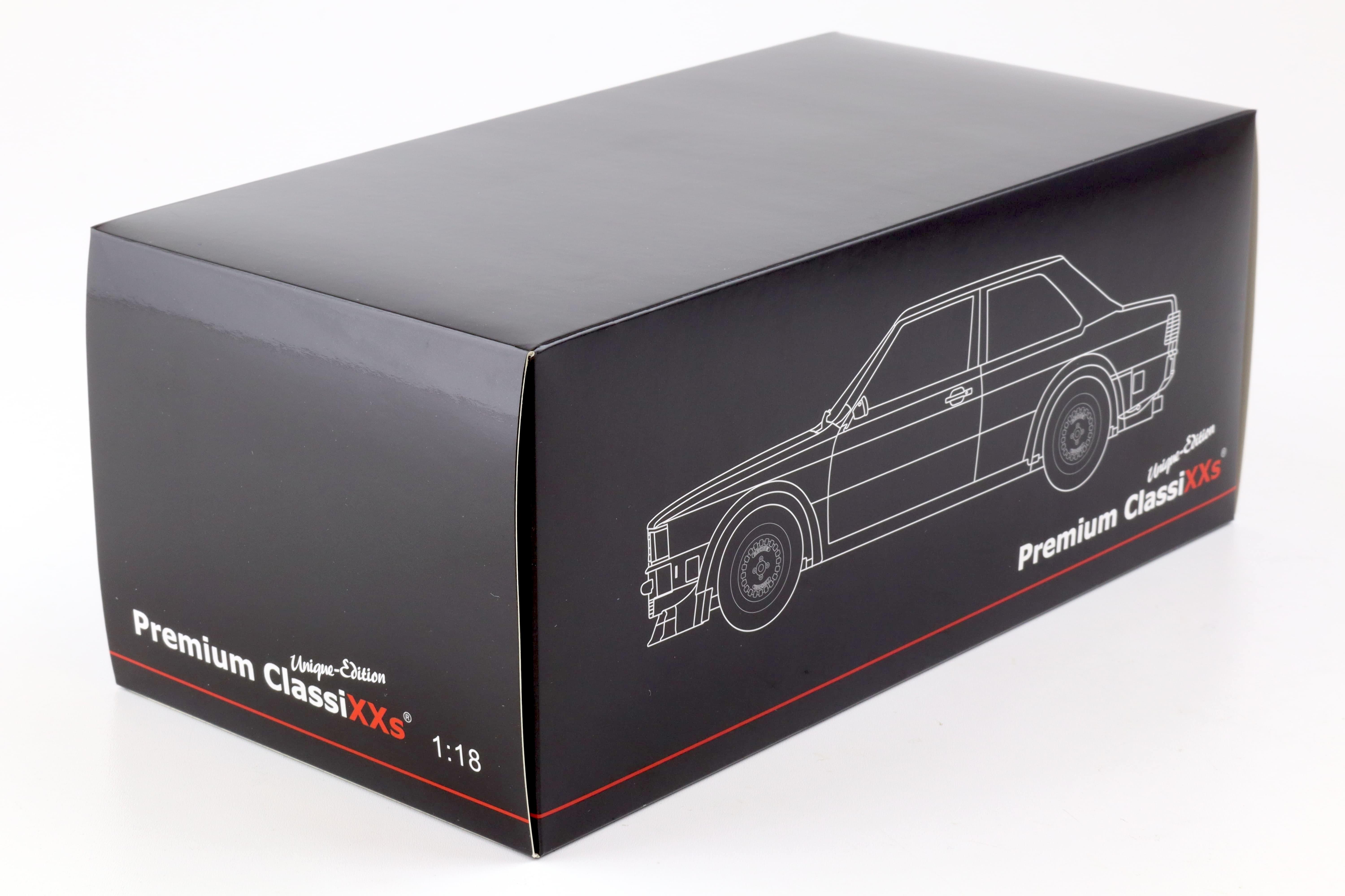 1:18 Premium ClassiXXs Audi 80 (B2) Gr.2 No.51 Kilian Tuning ETCC Zolder 1980